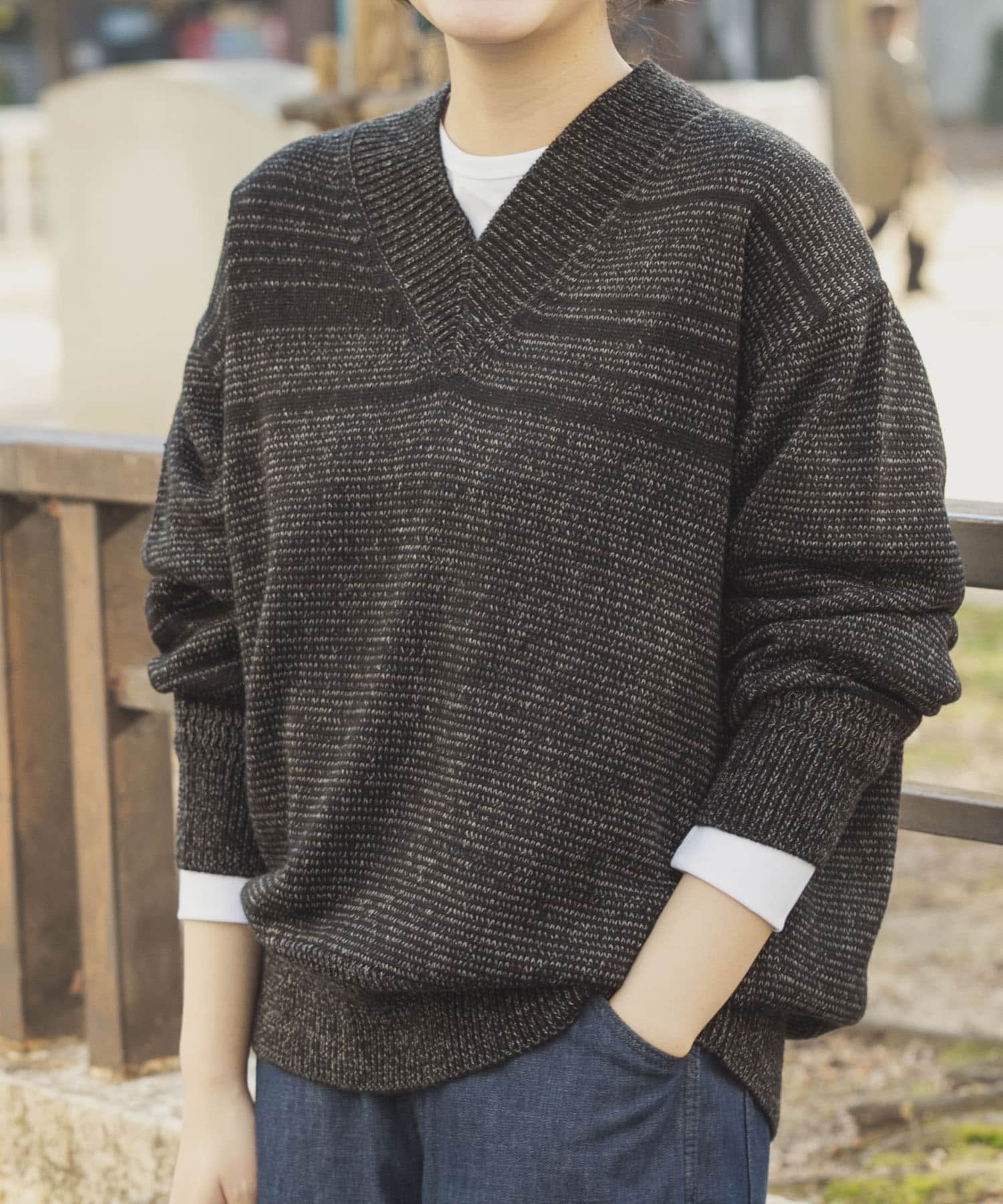 身長：169cm サイズ：one