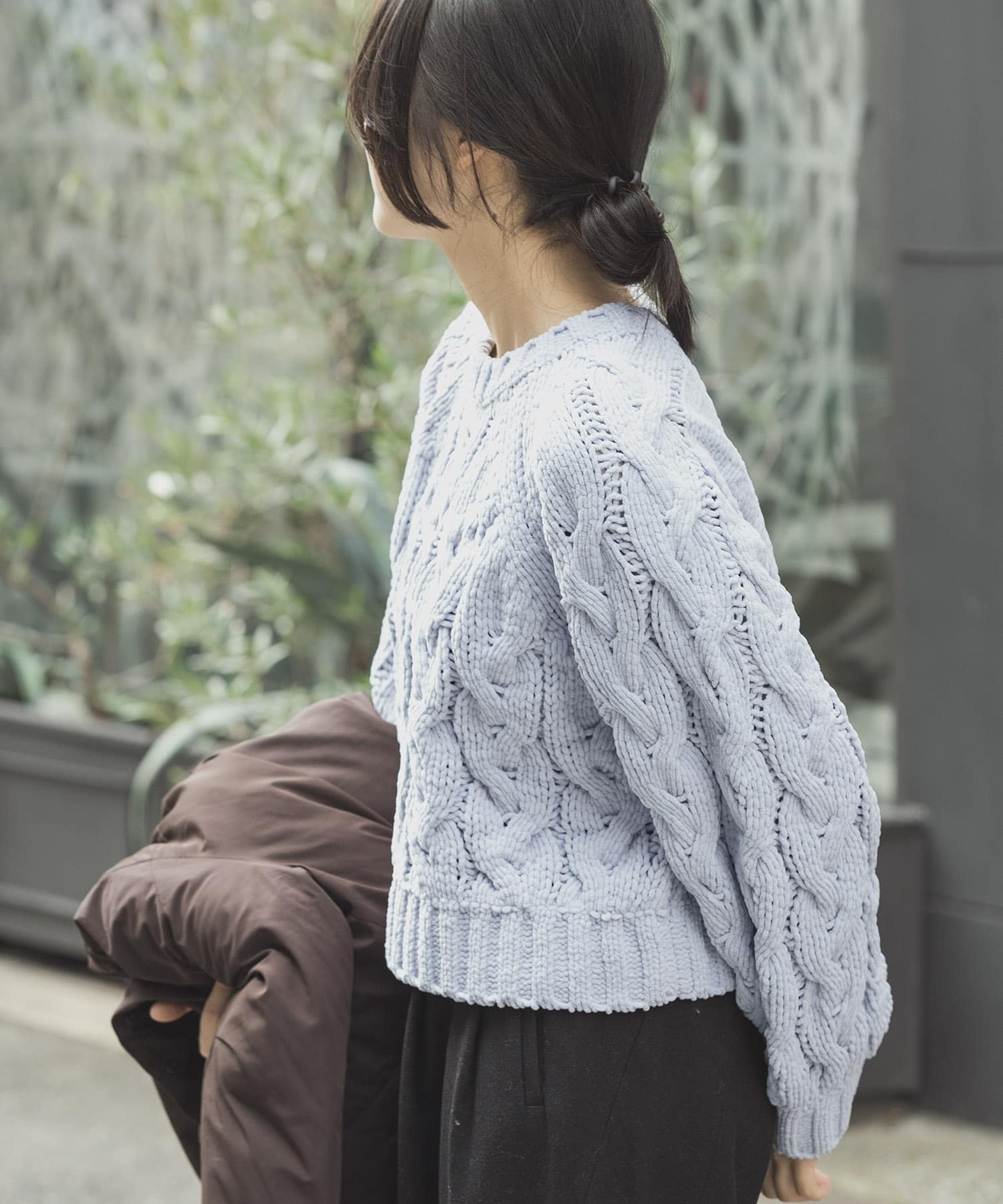 身長：169cm サイズ：one