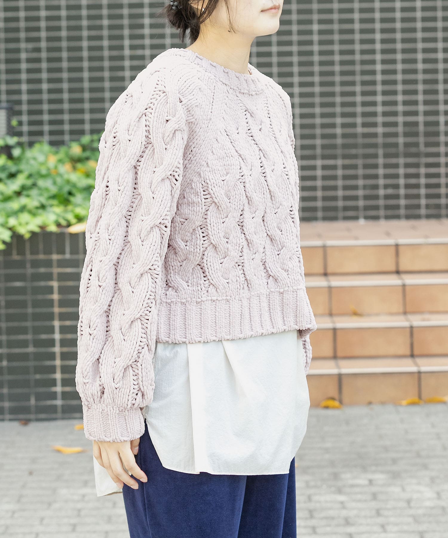 身長：169cm サイズ：one