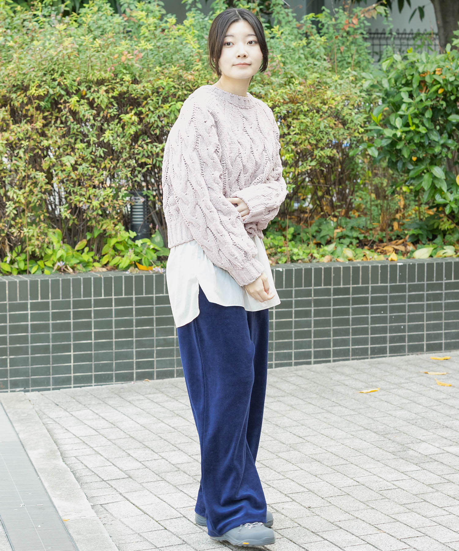 身長：169cm サイズ：one