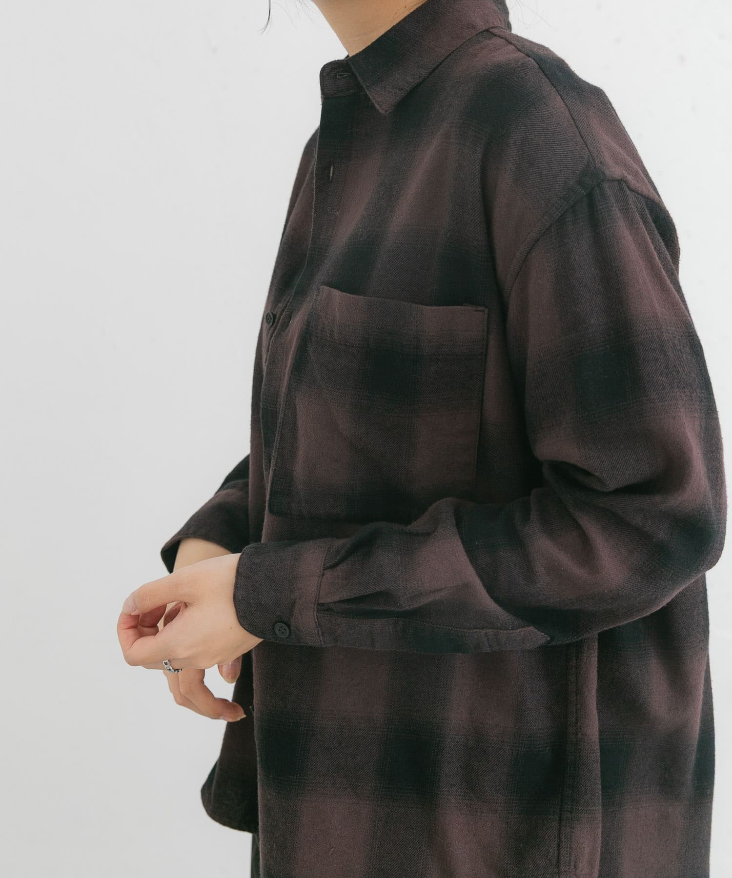 身長：169cm サイズ：one