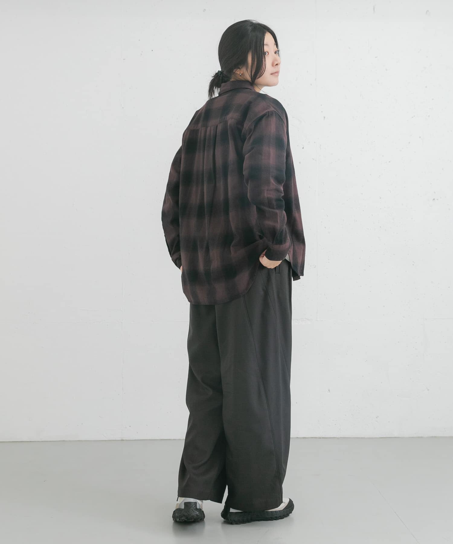 身長：169cm サイズ：one