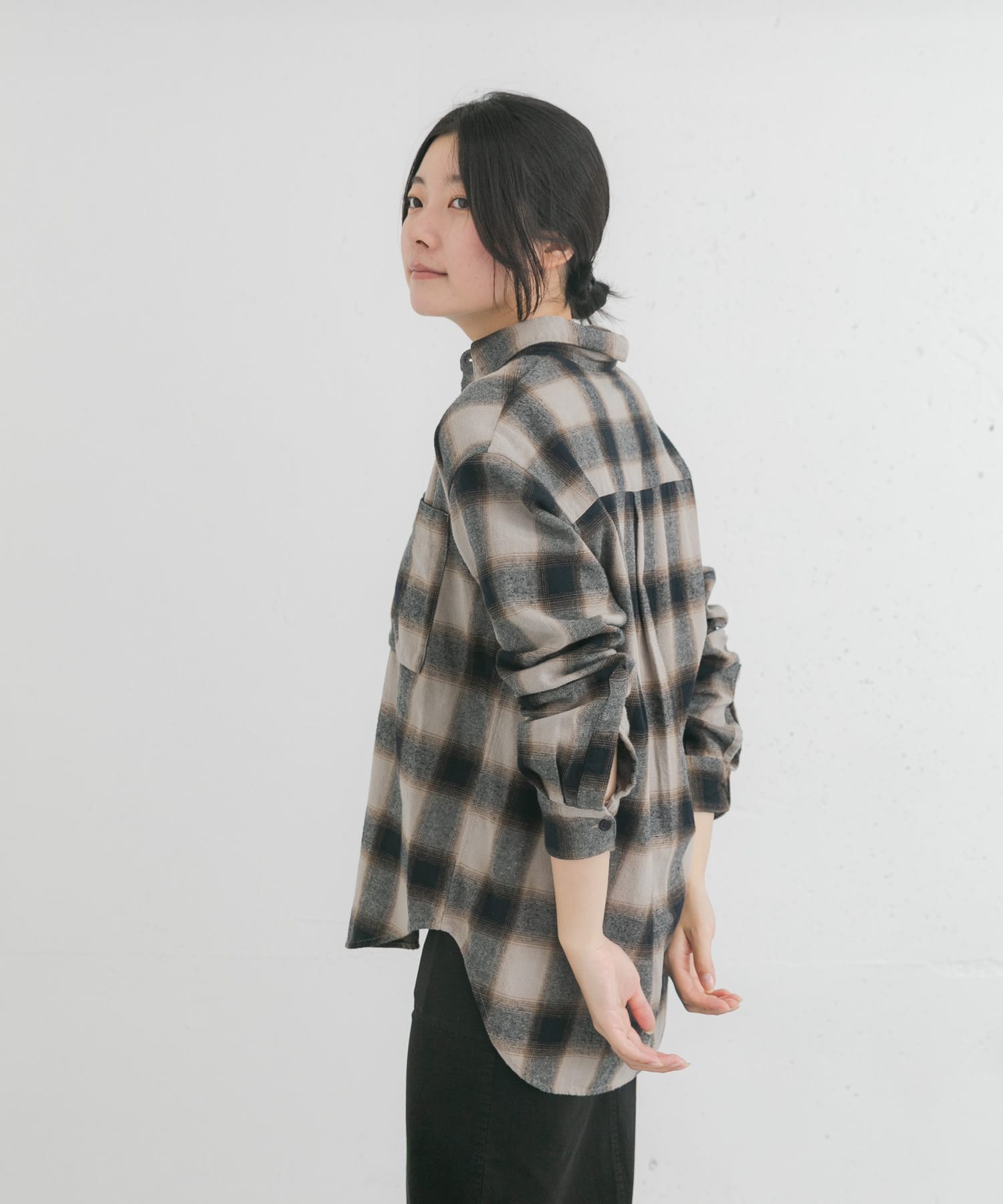 身長：169cm サイズ：one