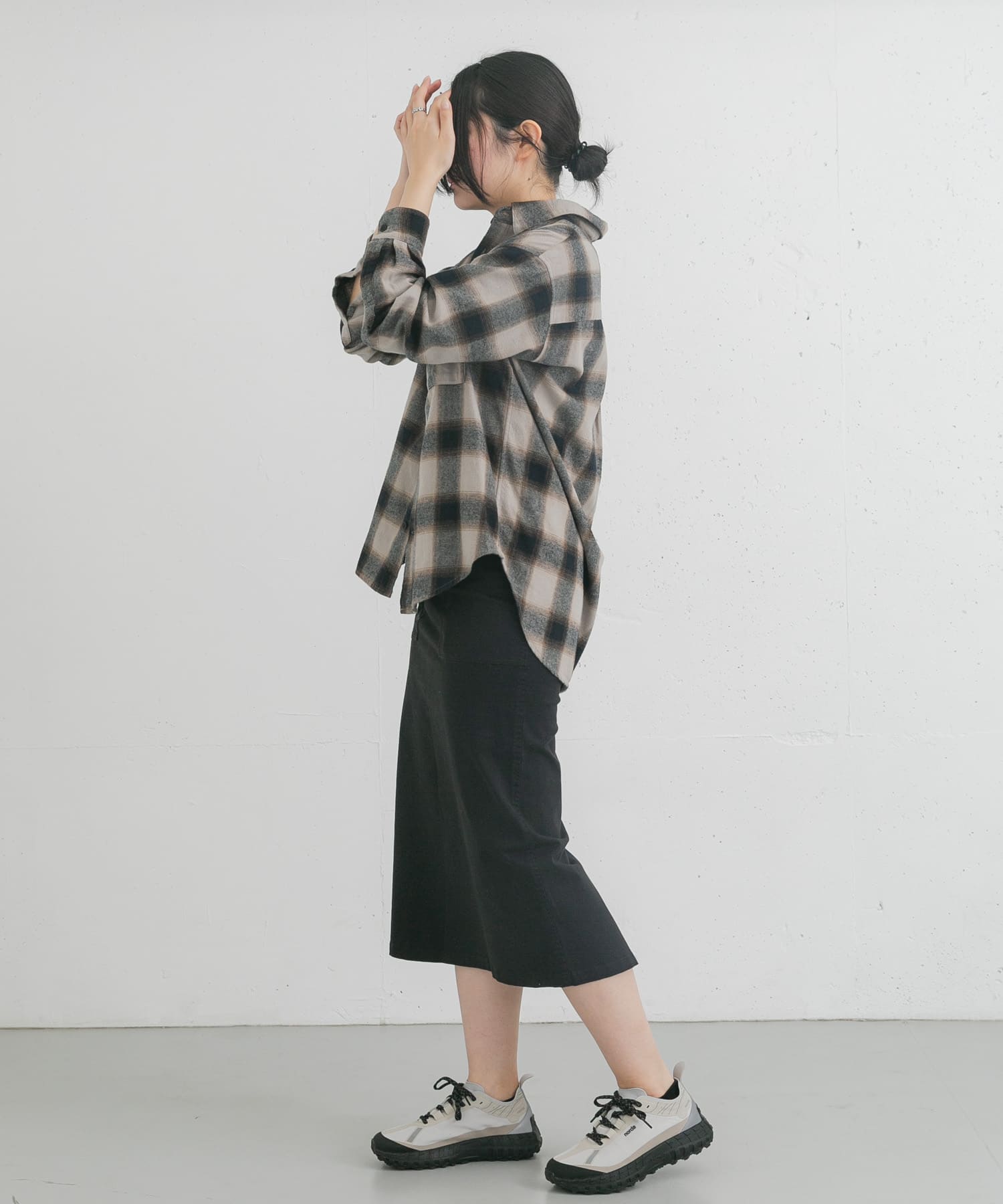 身長：169cm サイズ：one