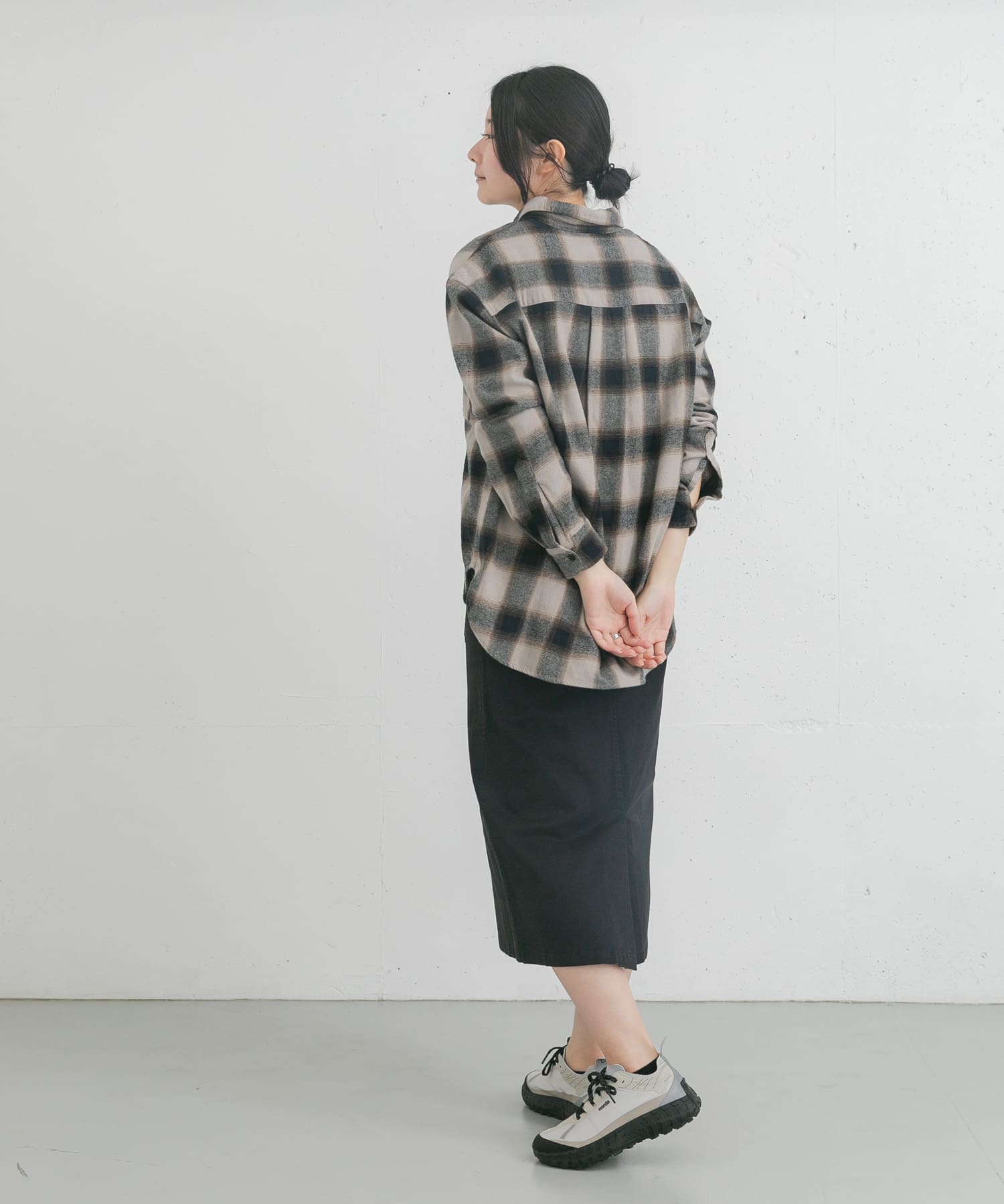 身長：169cm サイズ：one