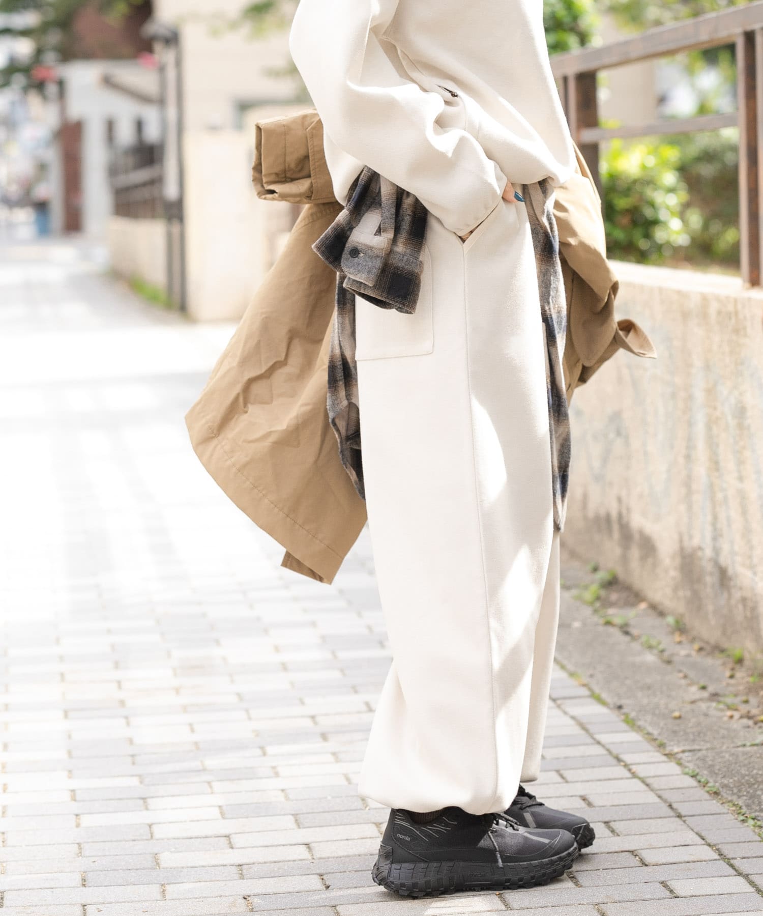 身長：161cm サイズ：one