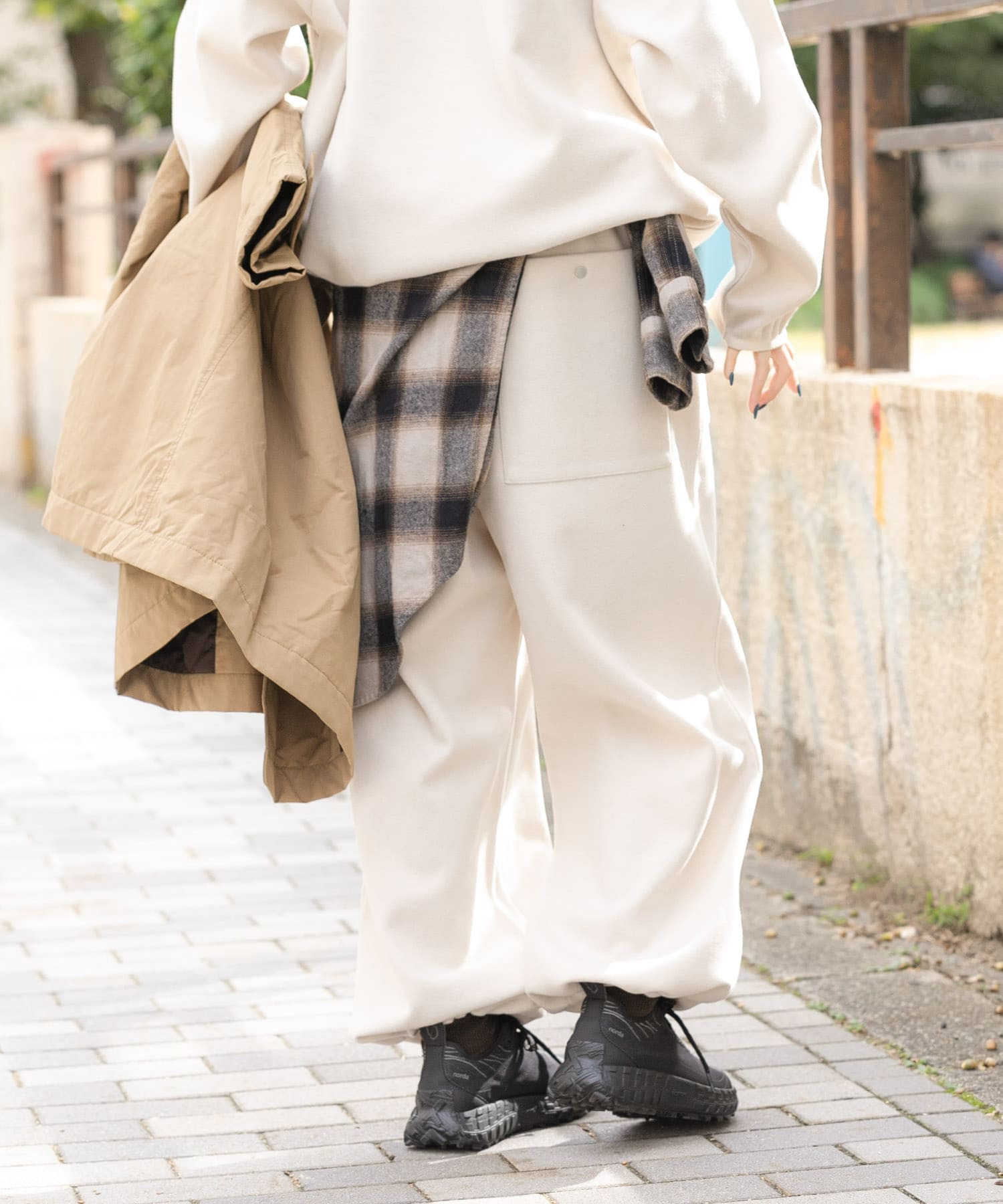 身長：161cm サイズ：one