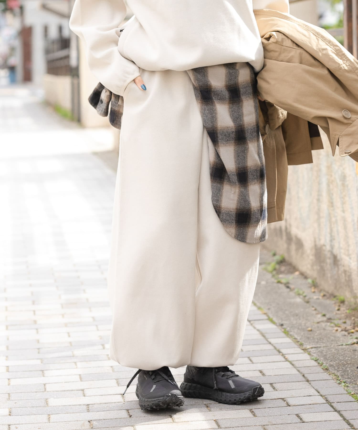 身長：161cm サイズ：one