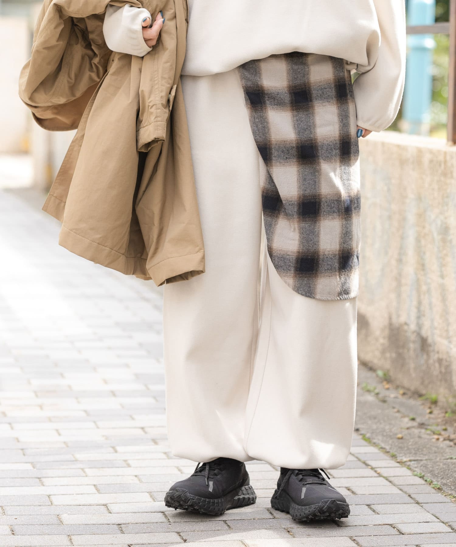 身長：161cm サイズ：one