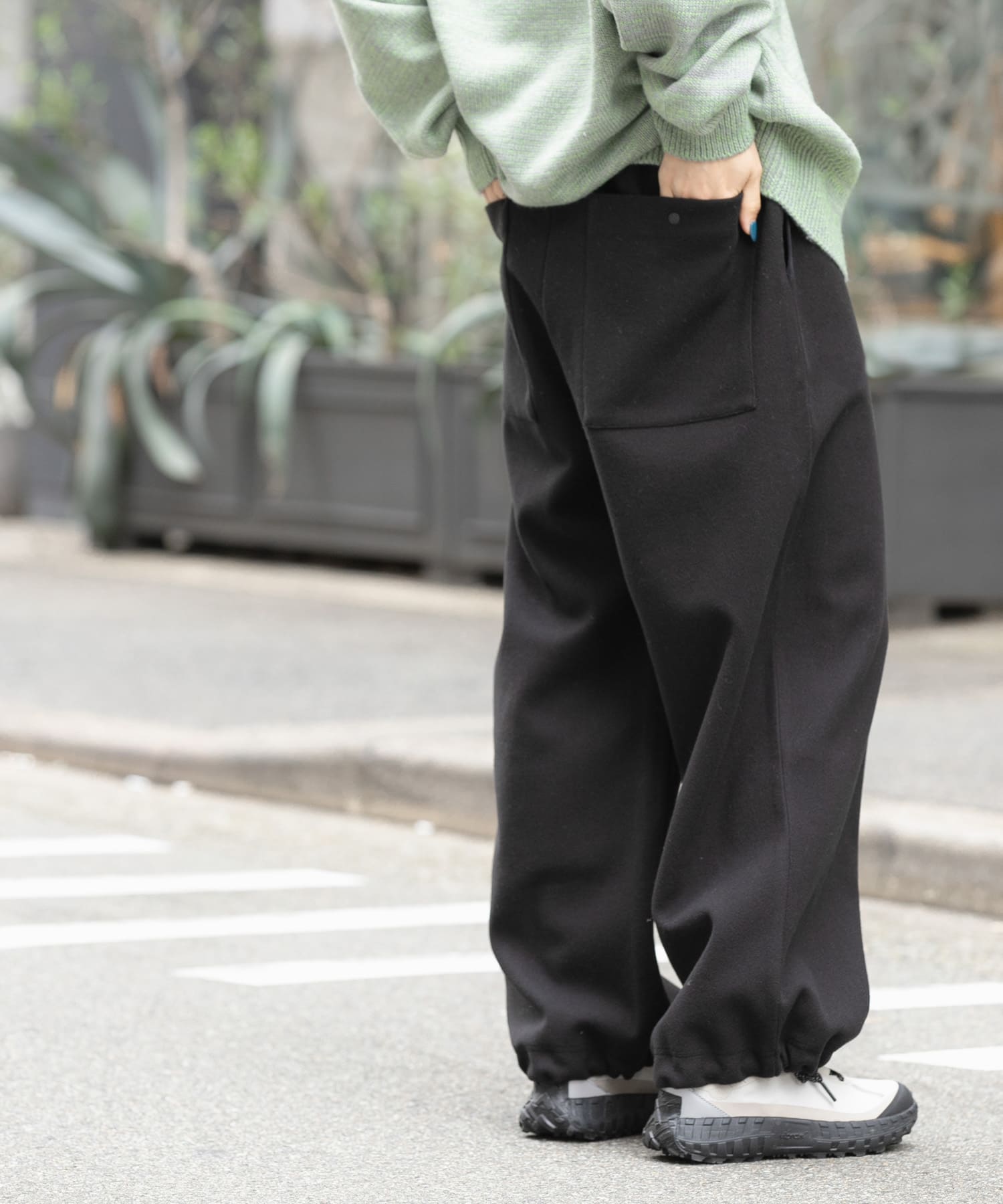 身長：161cm サイズ：one