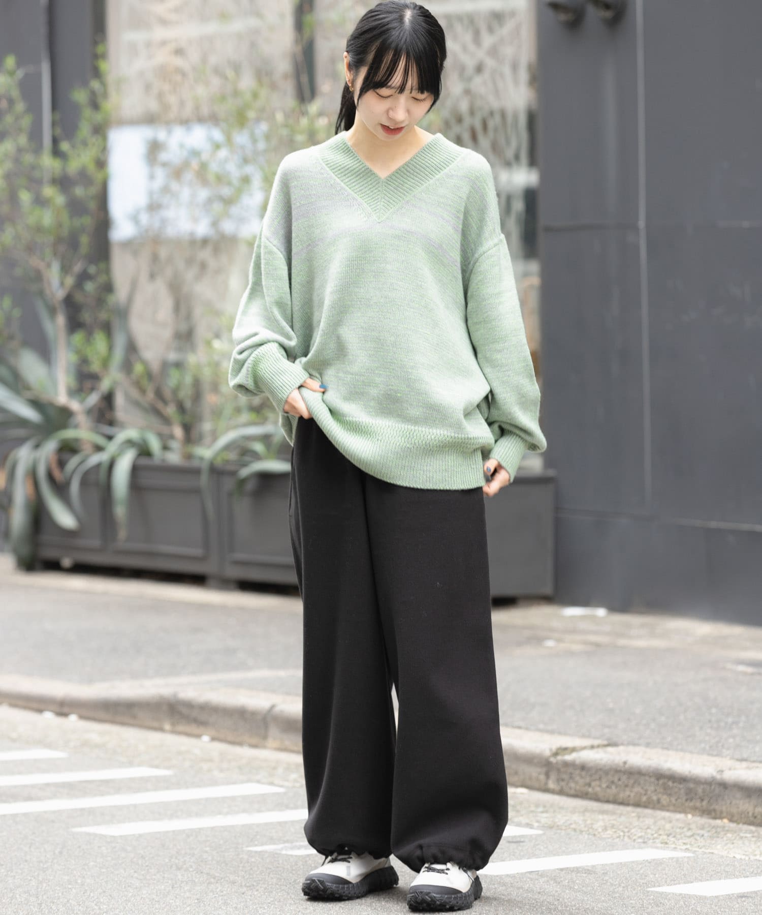 身長：161cm サイズ：one