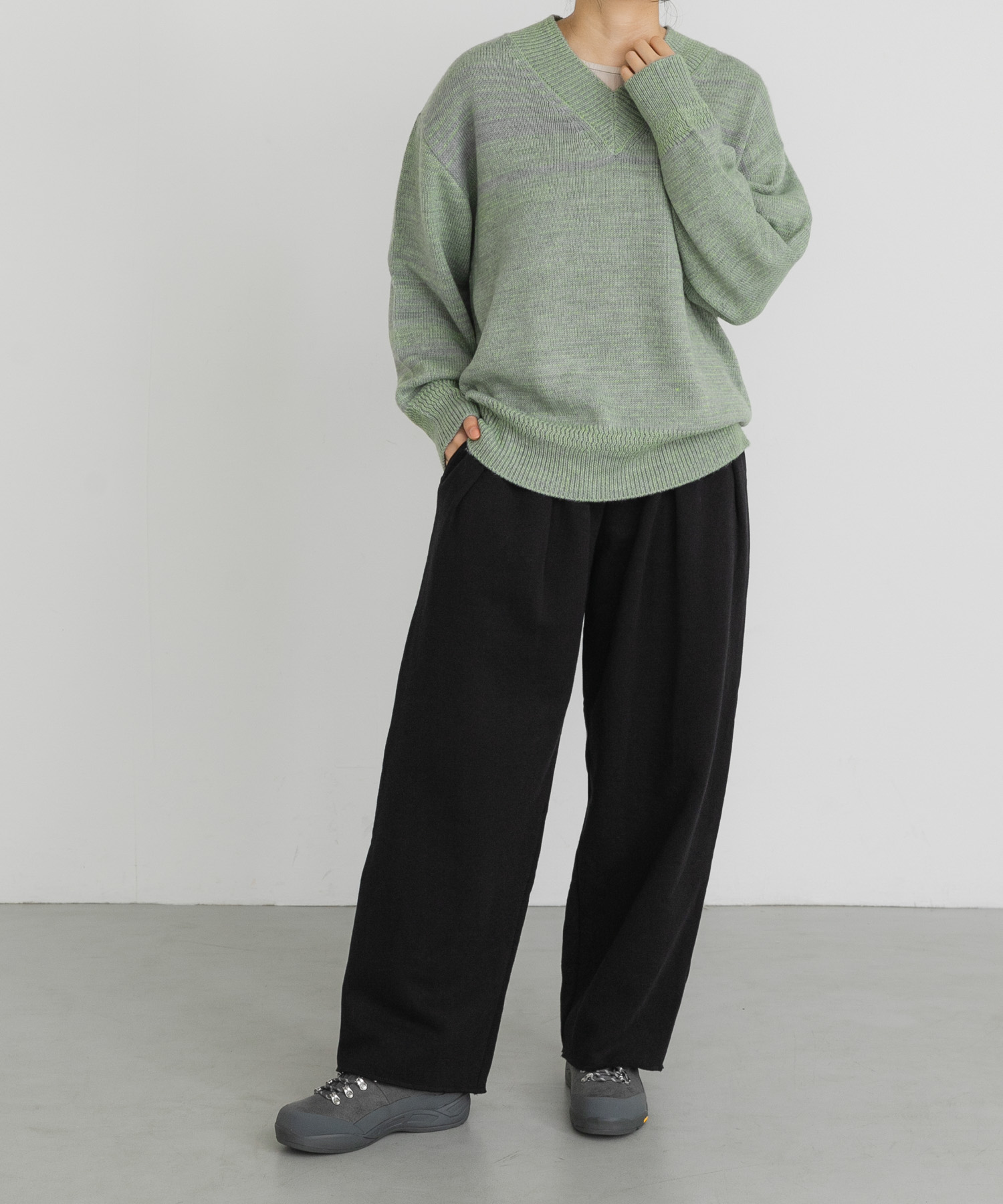 身長：169cm サイズ：one