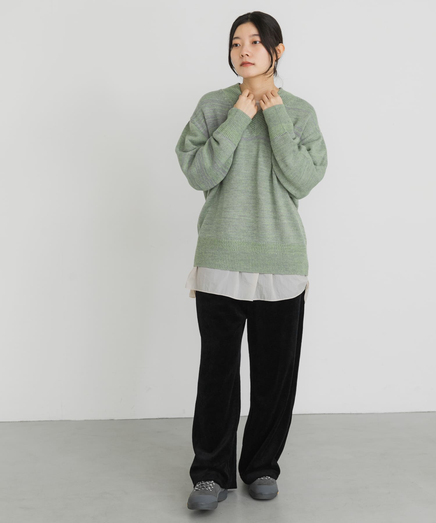 身長：169cm サイズ：one