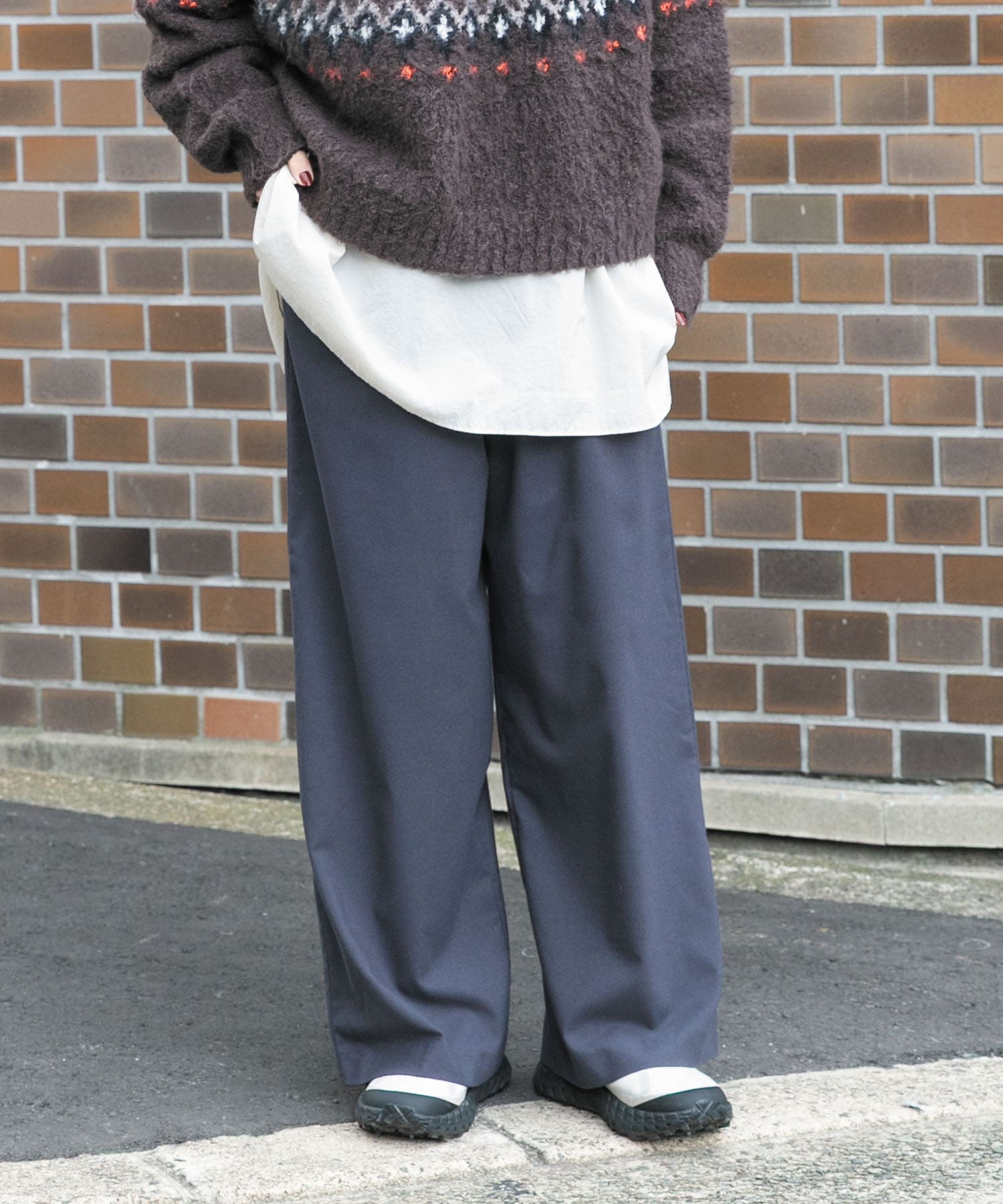 身長：161cm サイズ：one