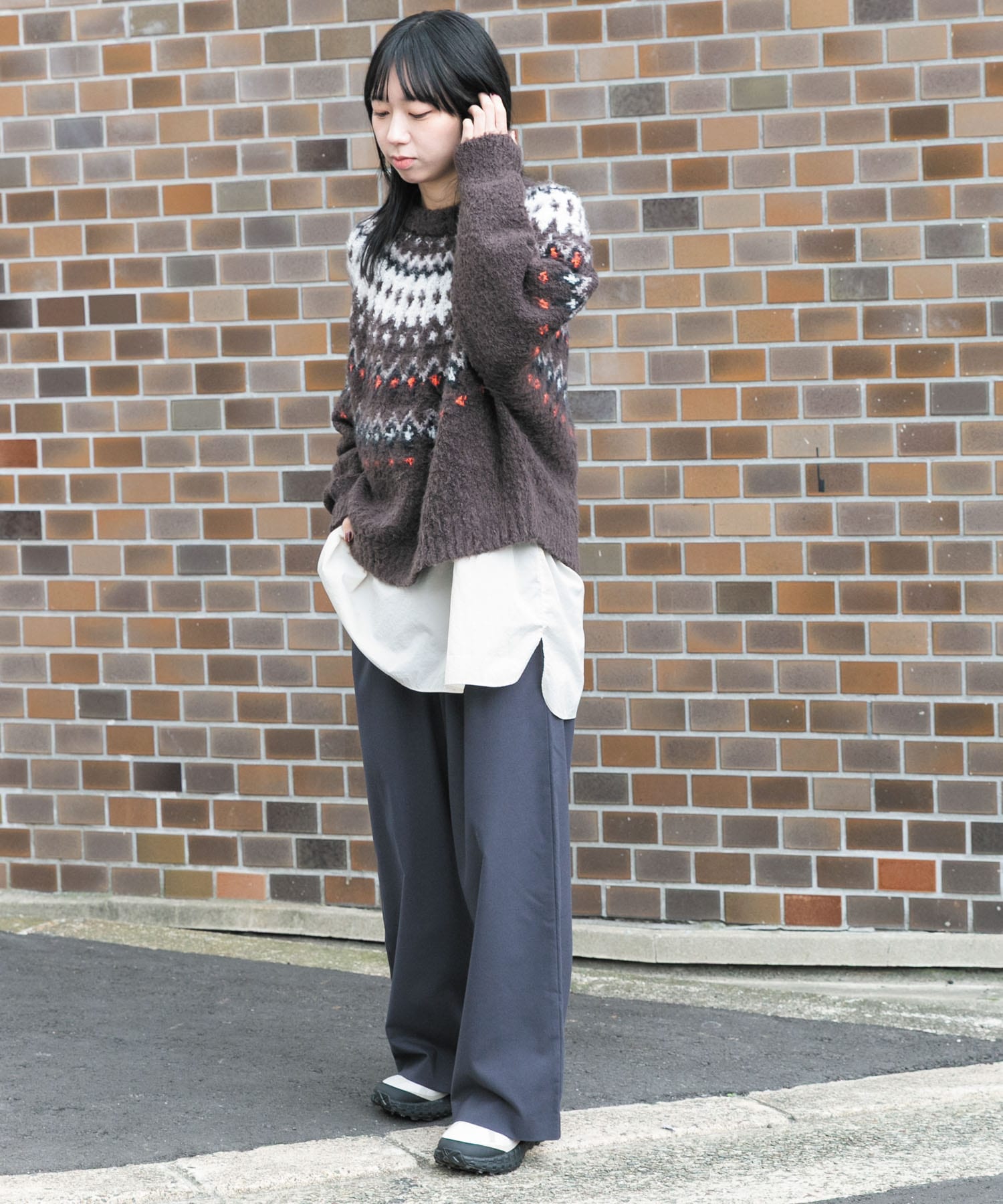 身長：161cm サイズ：one