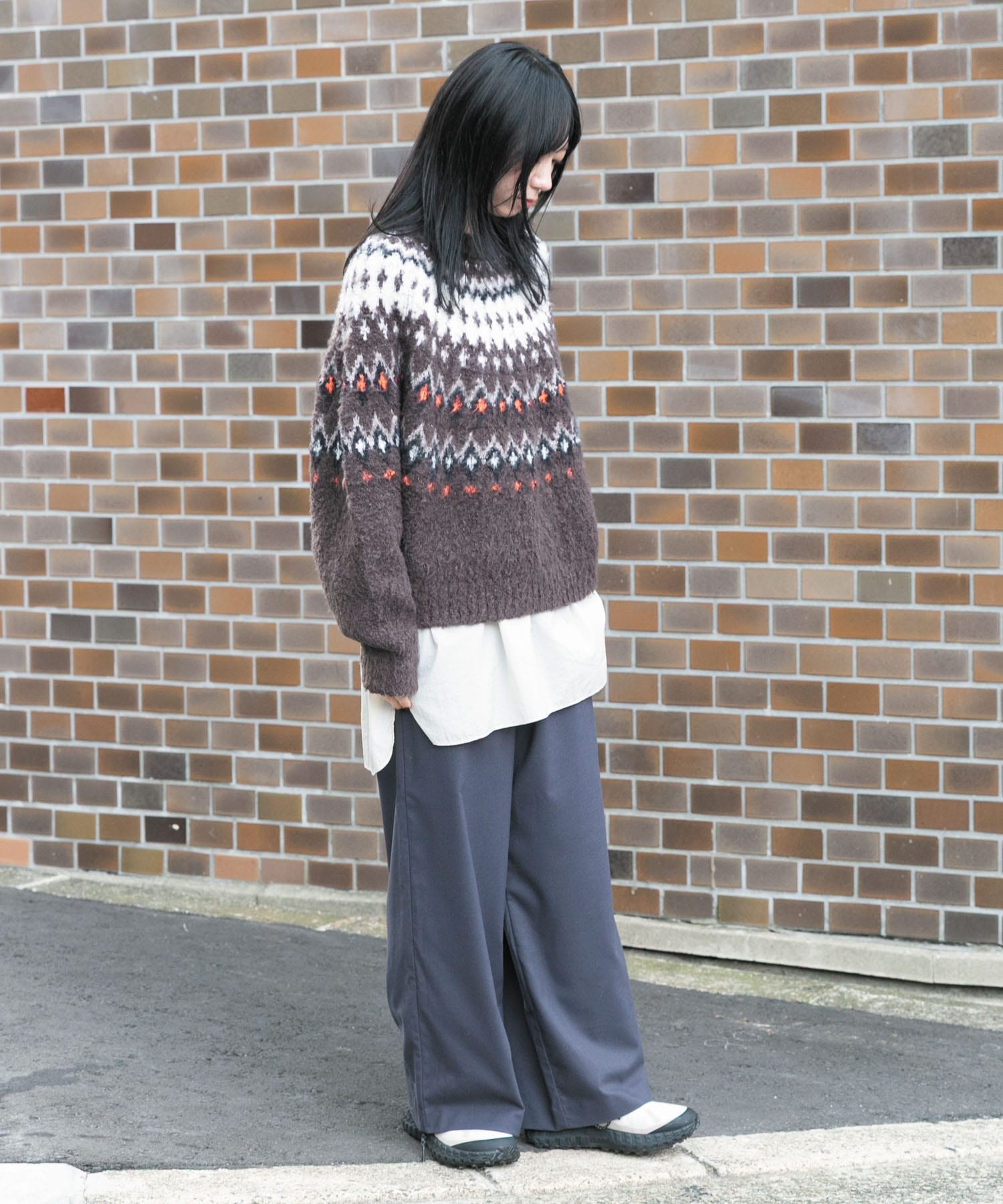 身長：161cm サイズ：one