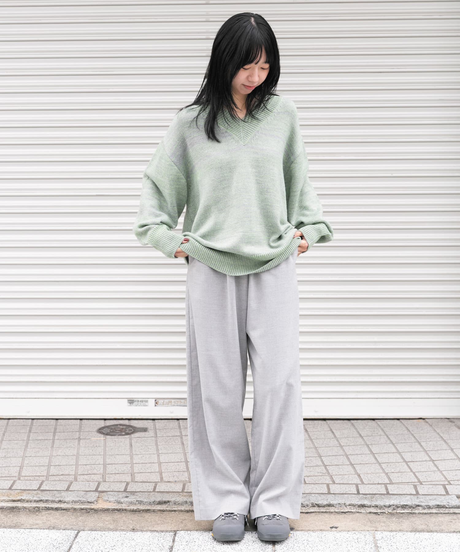 身長：161cm サイズ：one