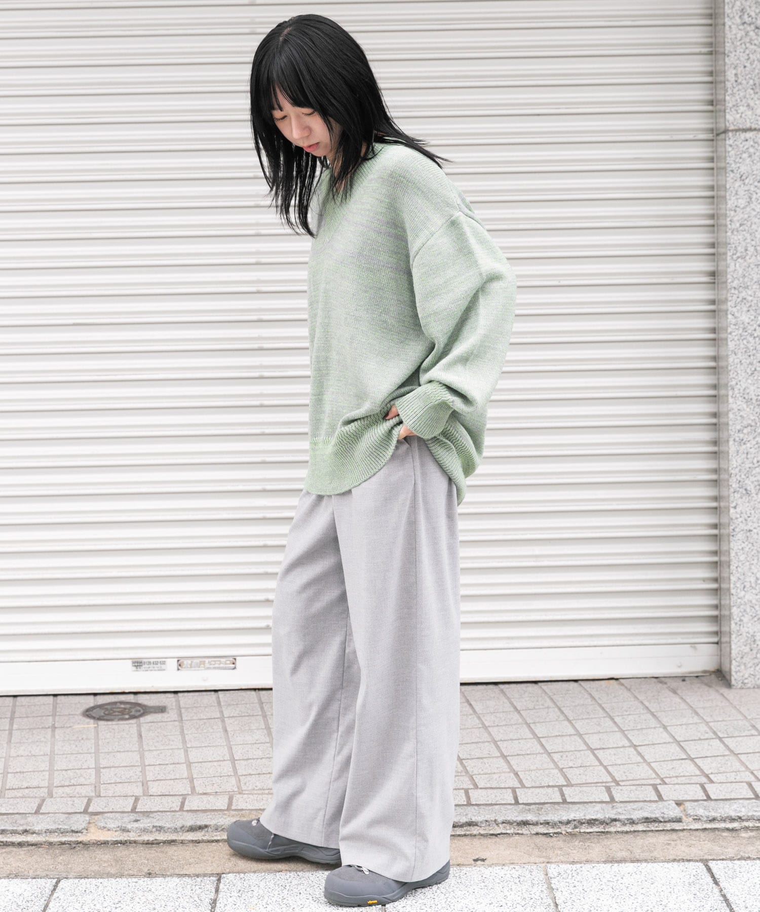 身長：161cm サイズ：one