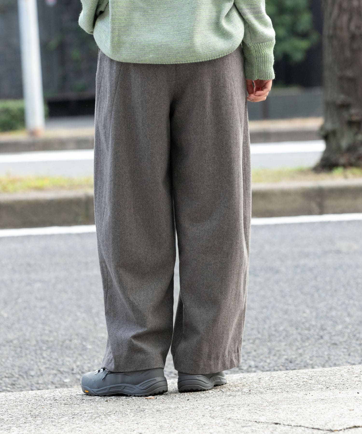 身長：169cm サイズ：one