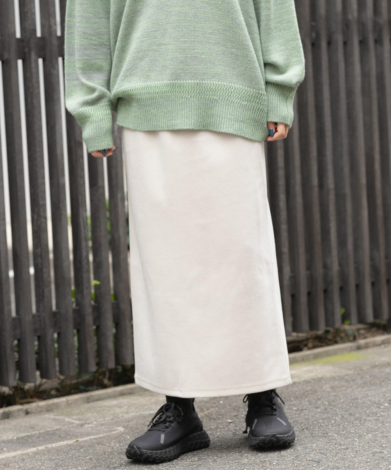 身長：161cm サイズ：one