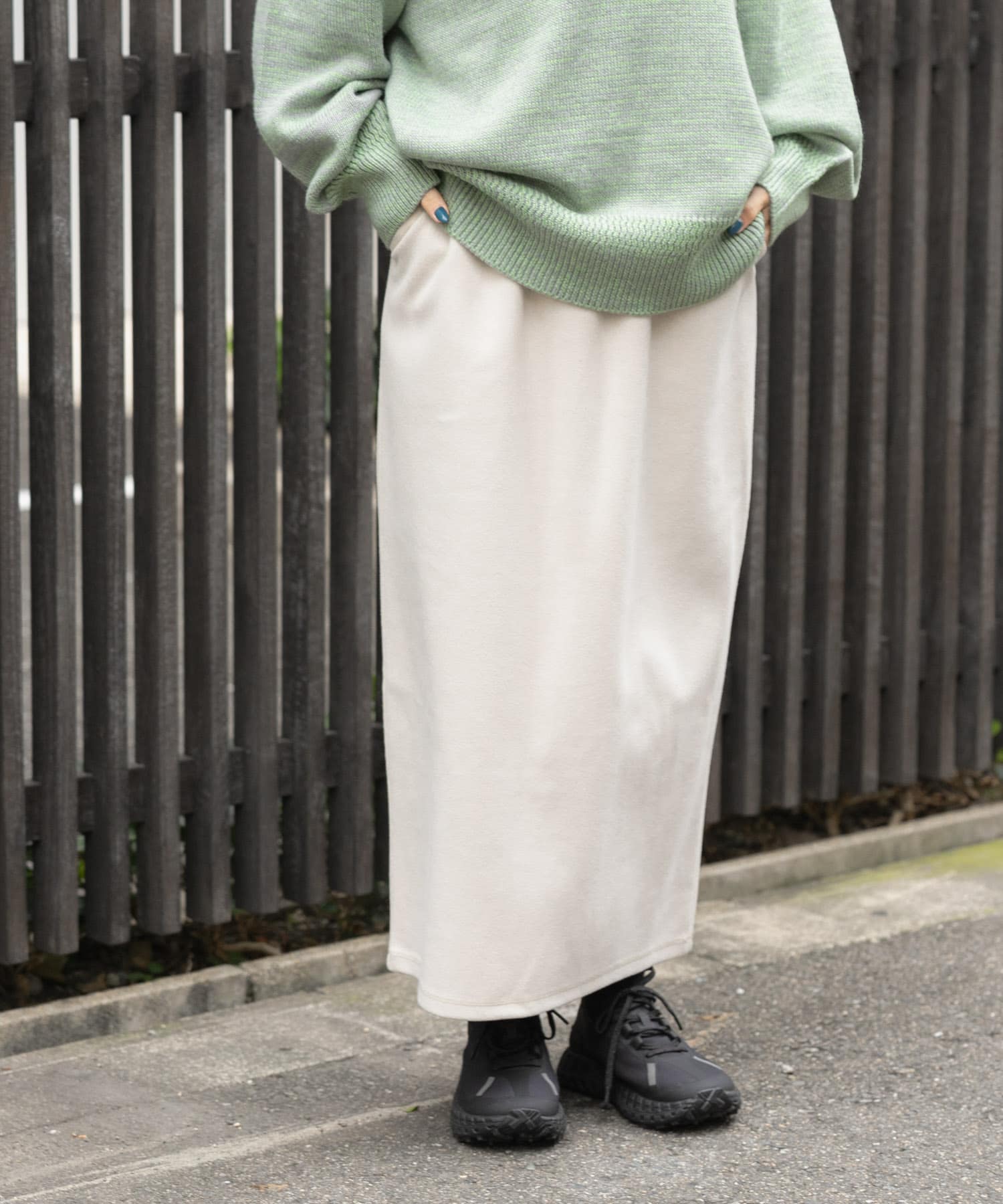 身長：161cm サイズ：one