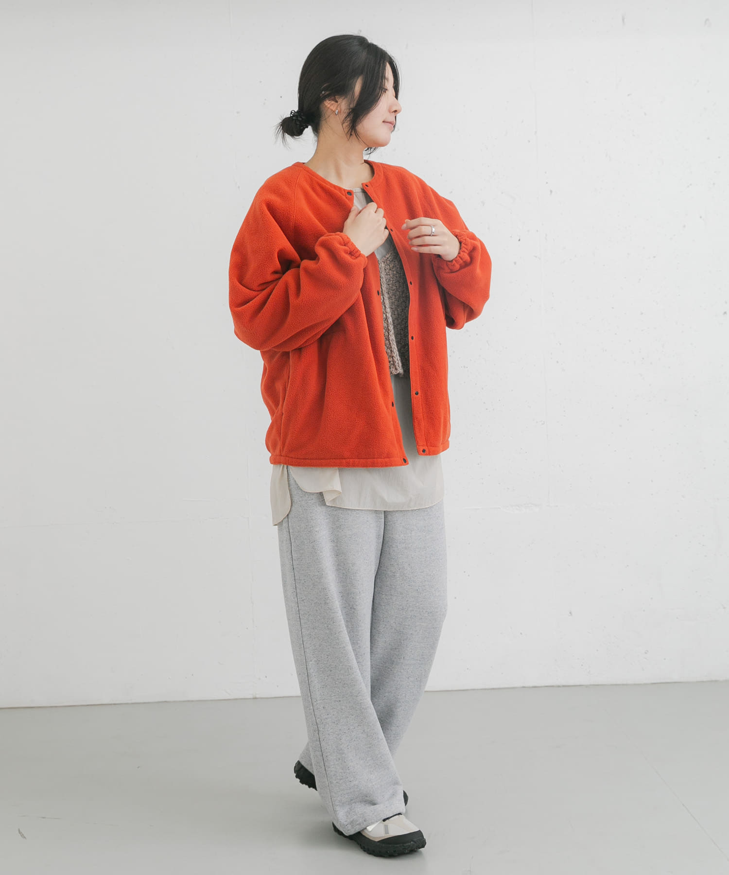 身長：169cm サイズ：one