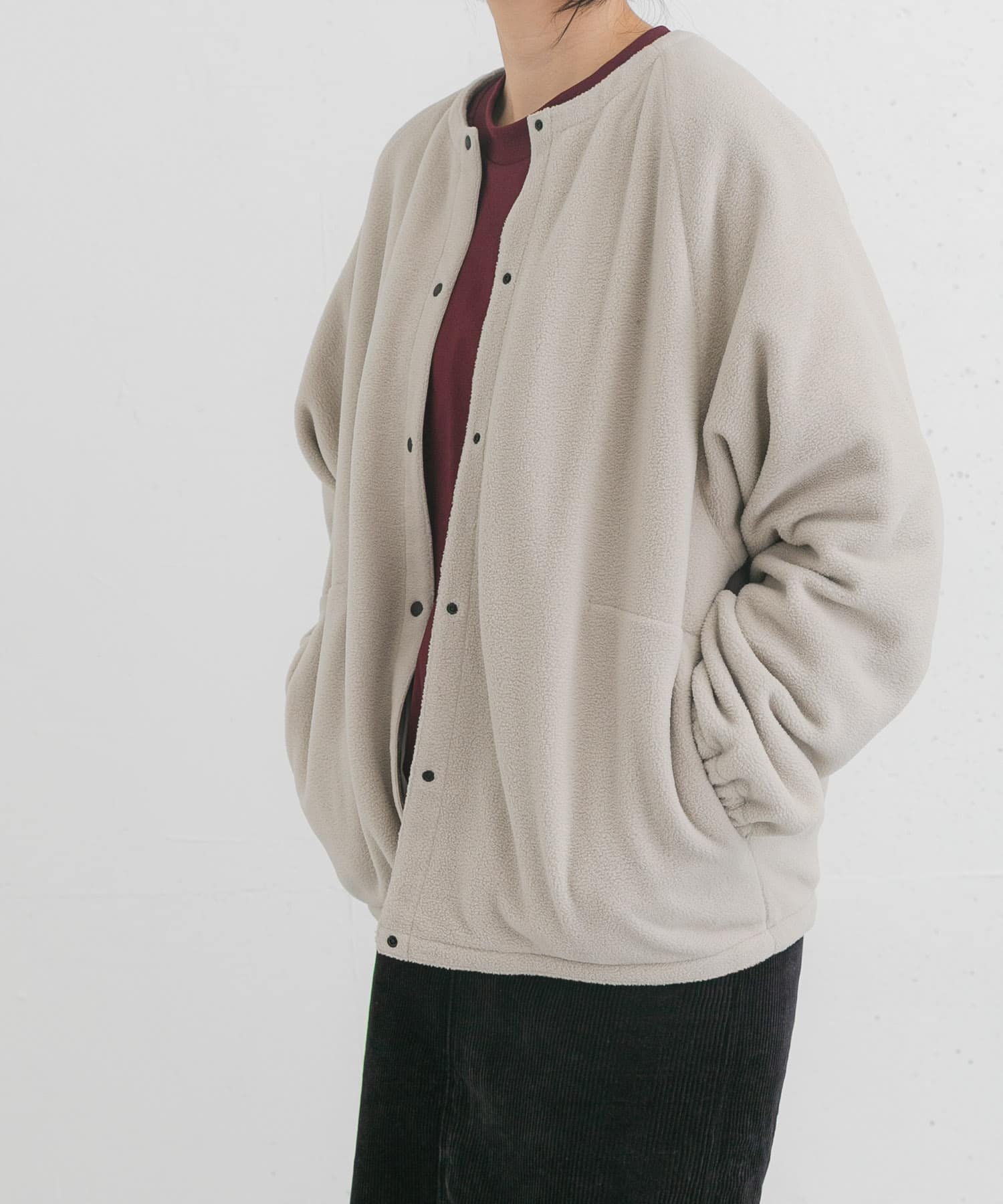 身長：169cm サイズ：one