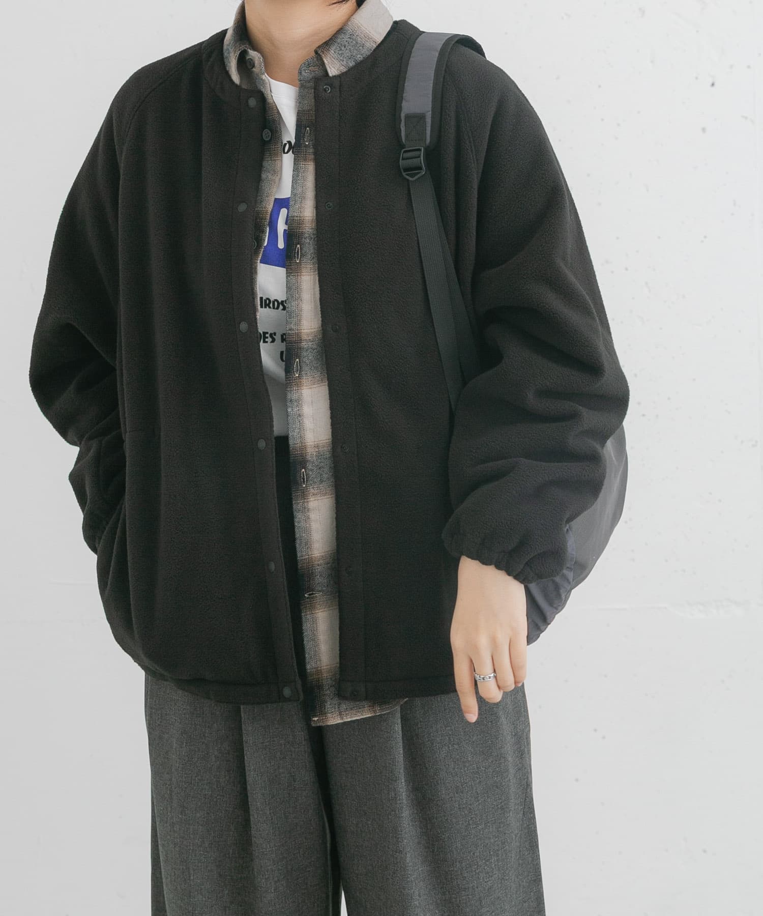 身長：169cm サイズ：one