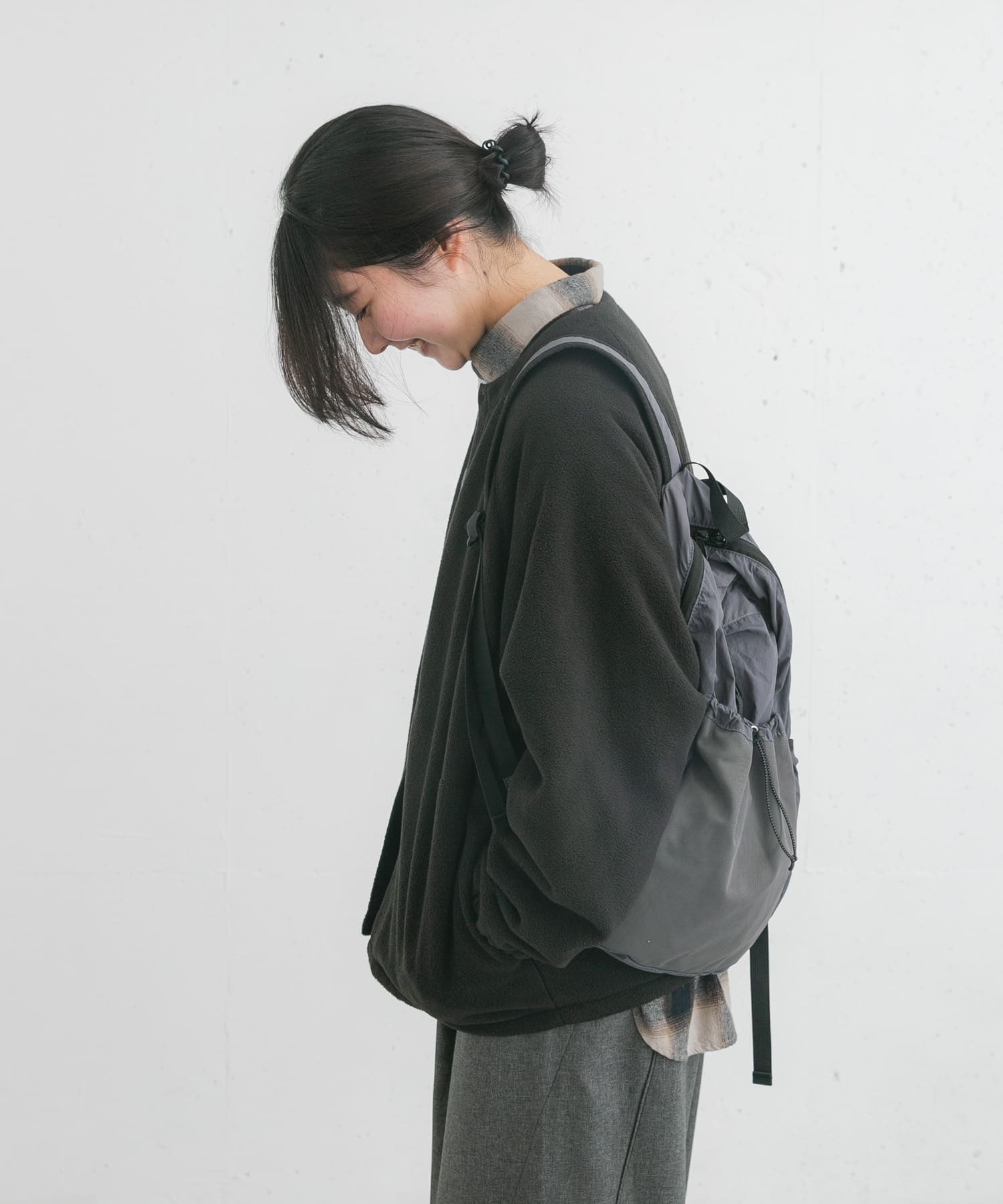 身長：169cm サイズ：one