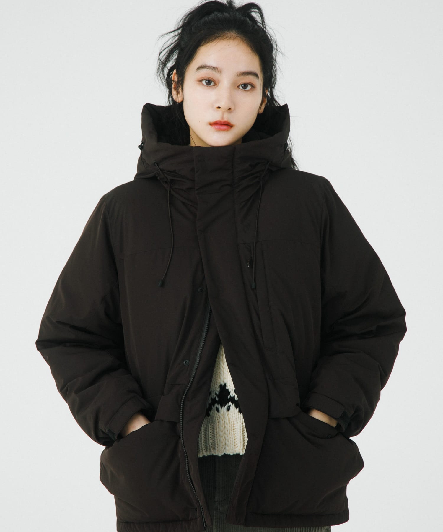 ジャケット・アウター COTTON TWILL COFFEE DYED EASYPANTS JAKET Carhartt-WIPダンビルジャケット-ブラック/ホワイト|URBAN EXCESS。