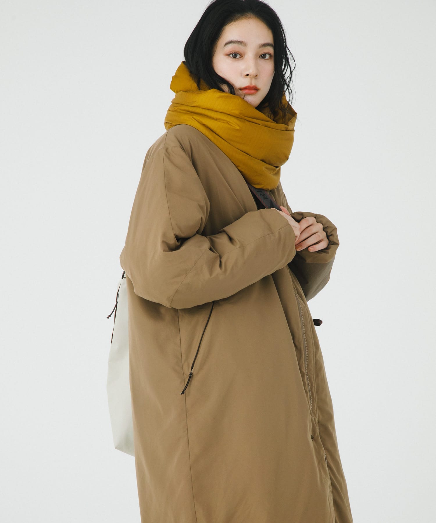 身長：168cm サイズ：one