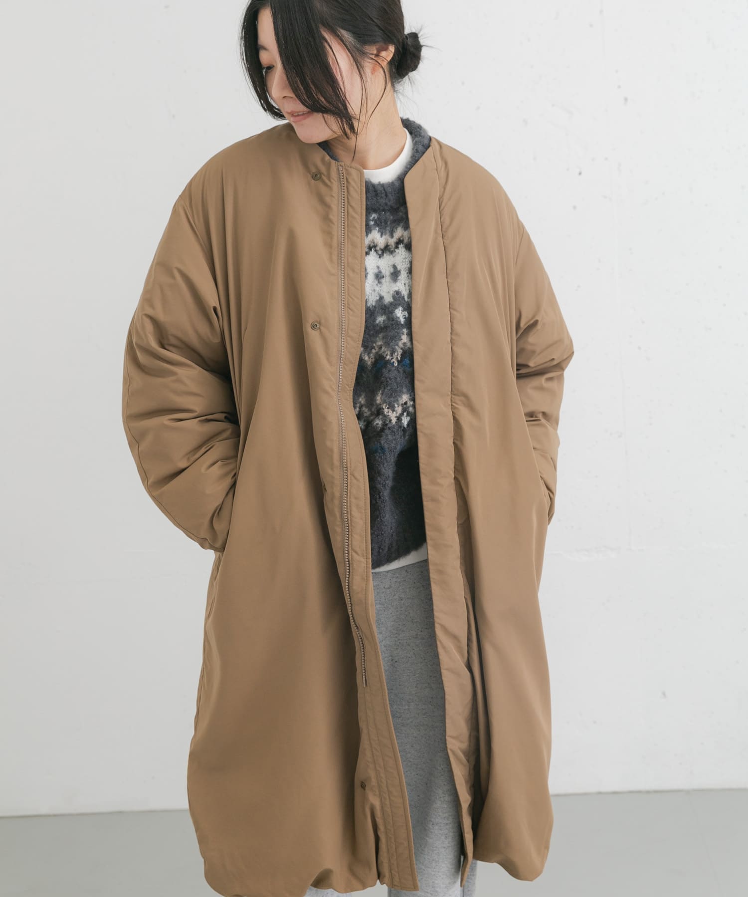 身長：169cm サイズ：one