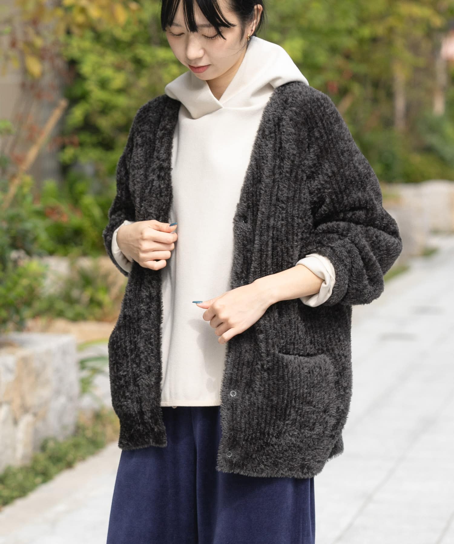 身長：161cm サイズ：one