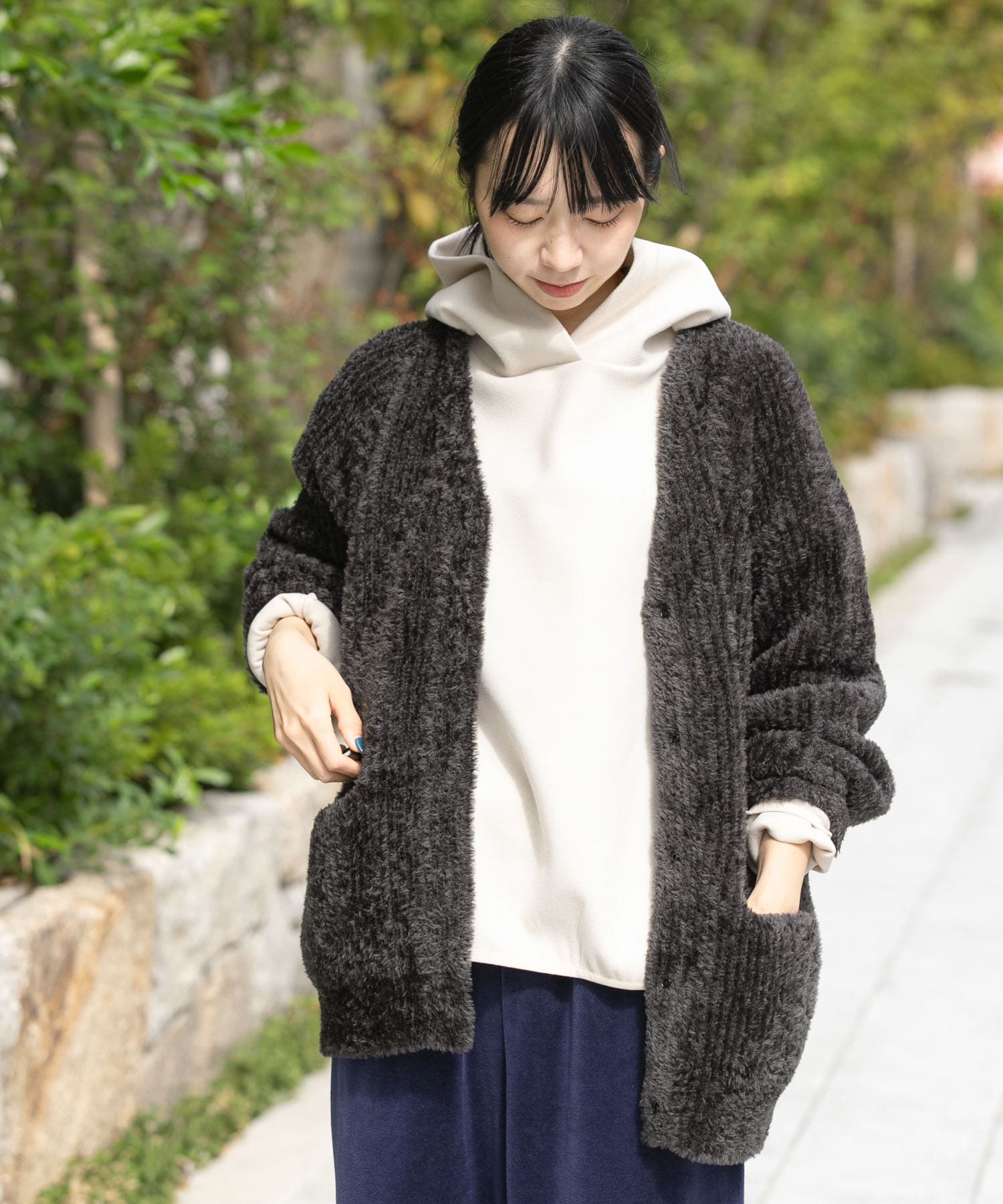 身長：161cm サイズ：one