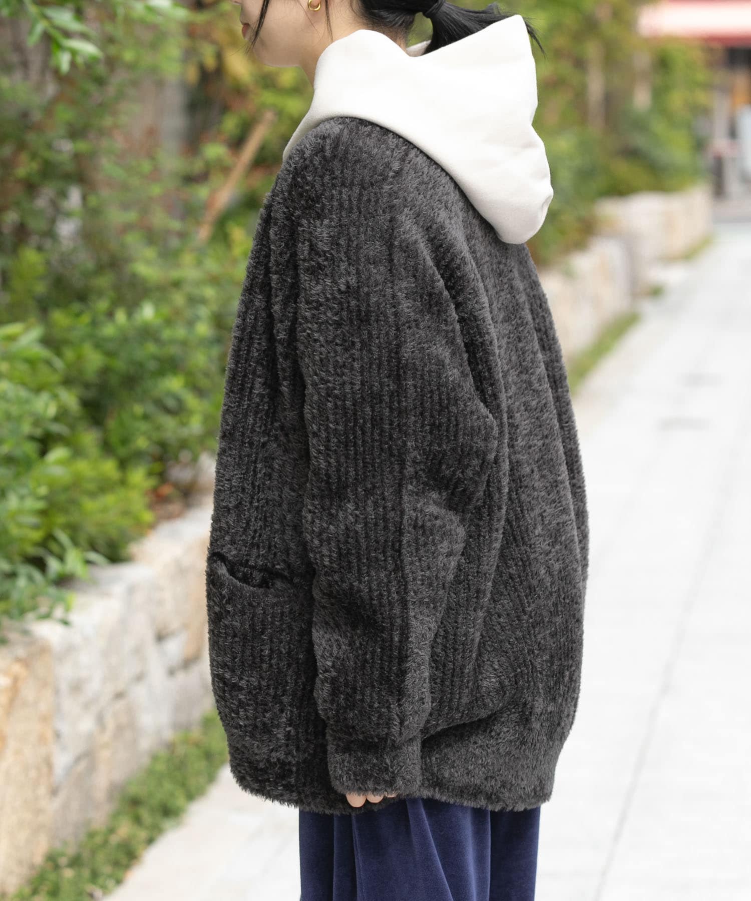 身長：161cm サイズ：one