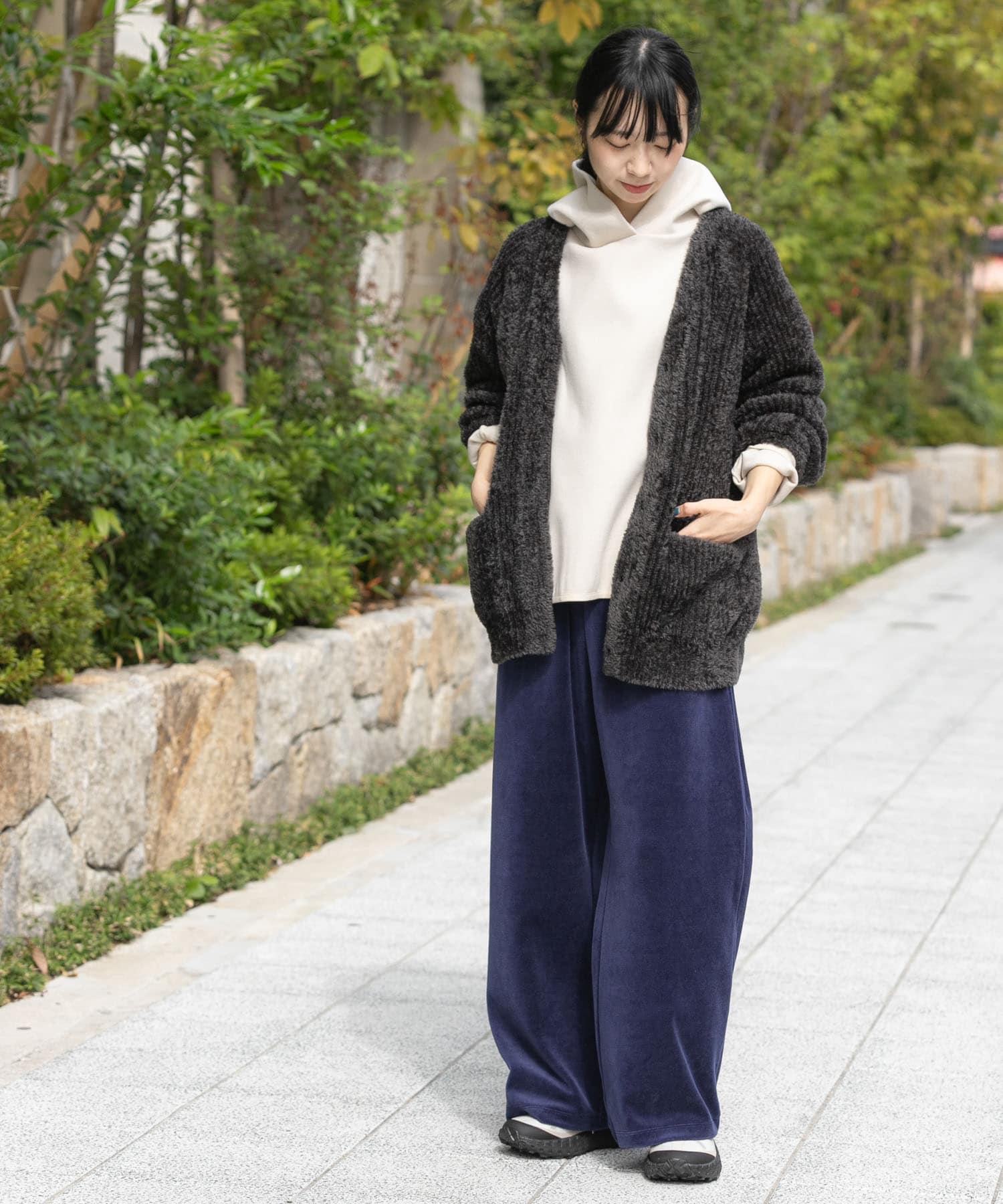 身長：161cm サイズ：one