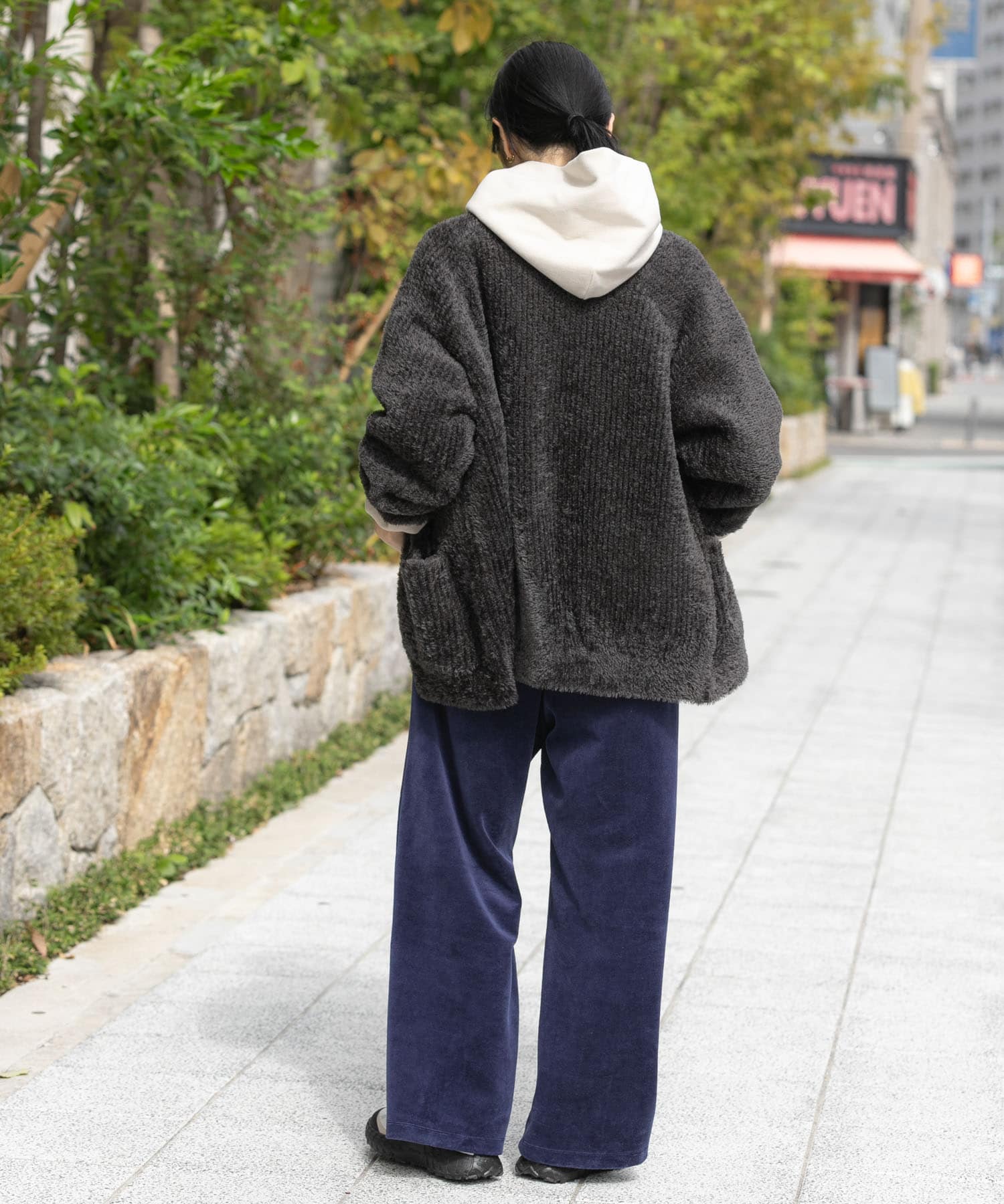 身長：161cm サイズ：one