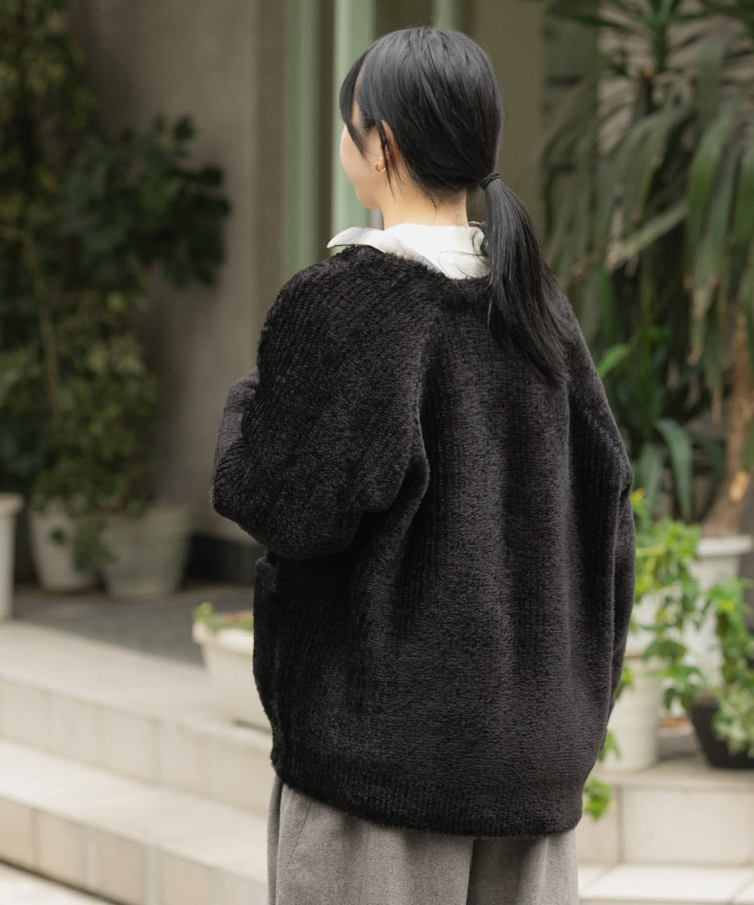 身長：161cm サイズ：one