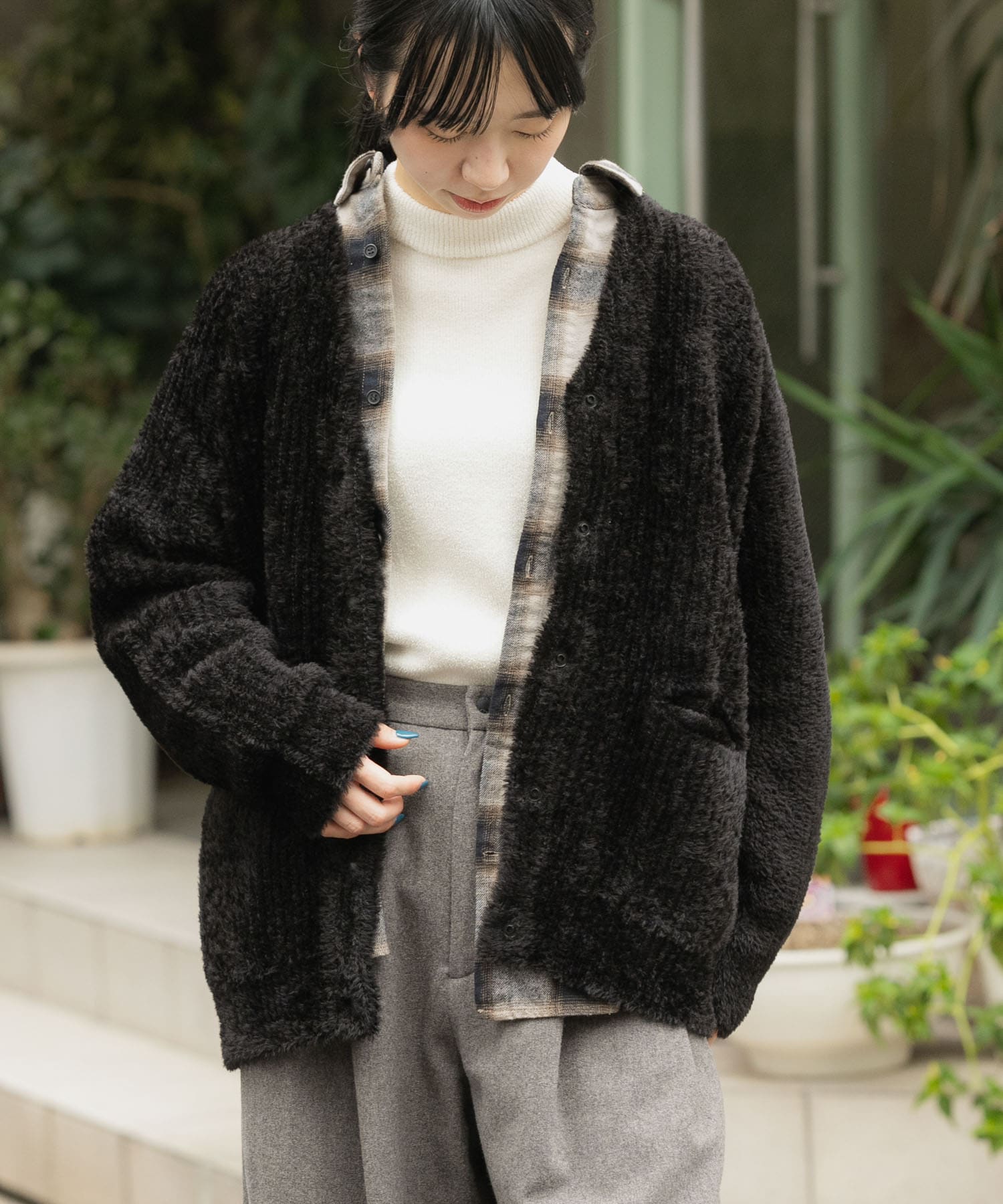 身長：161cm サイズ：one