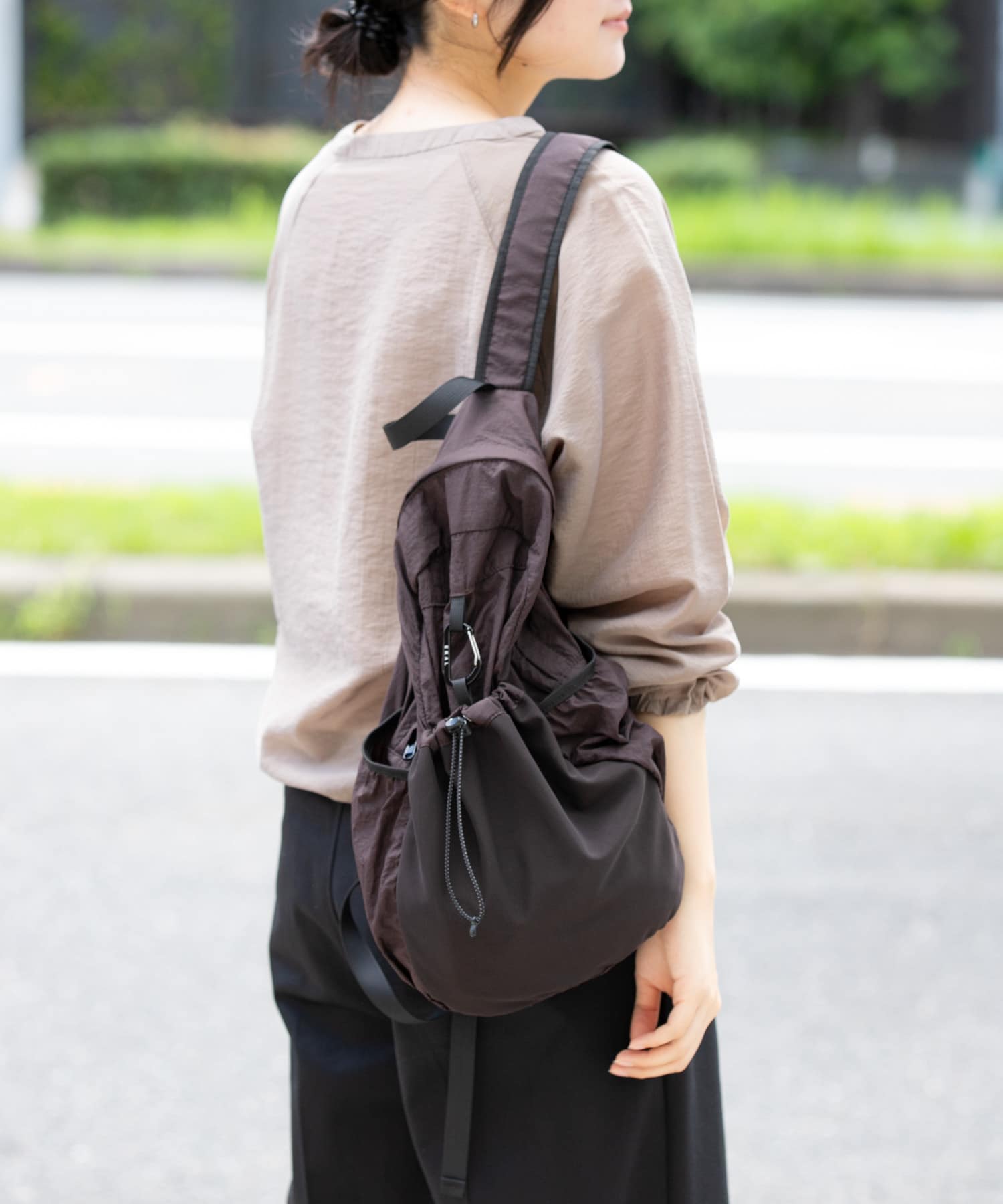 EASY DAYPACK ブラウン One