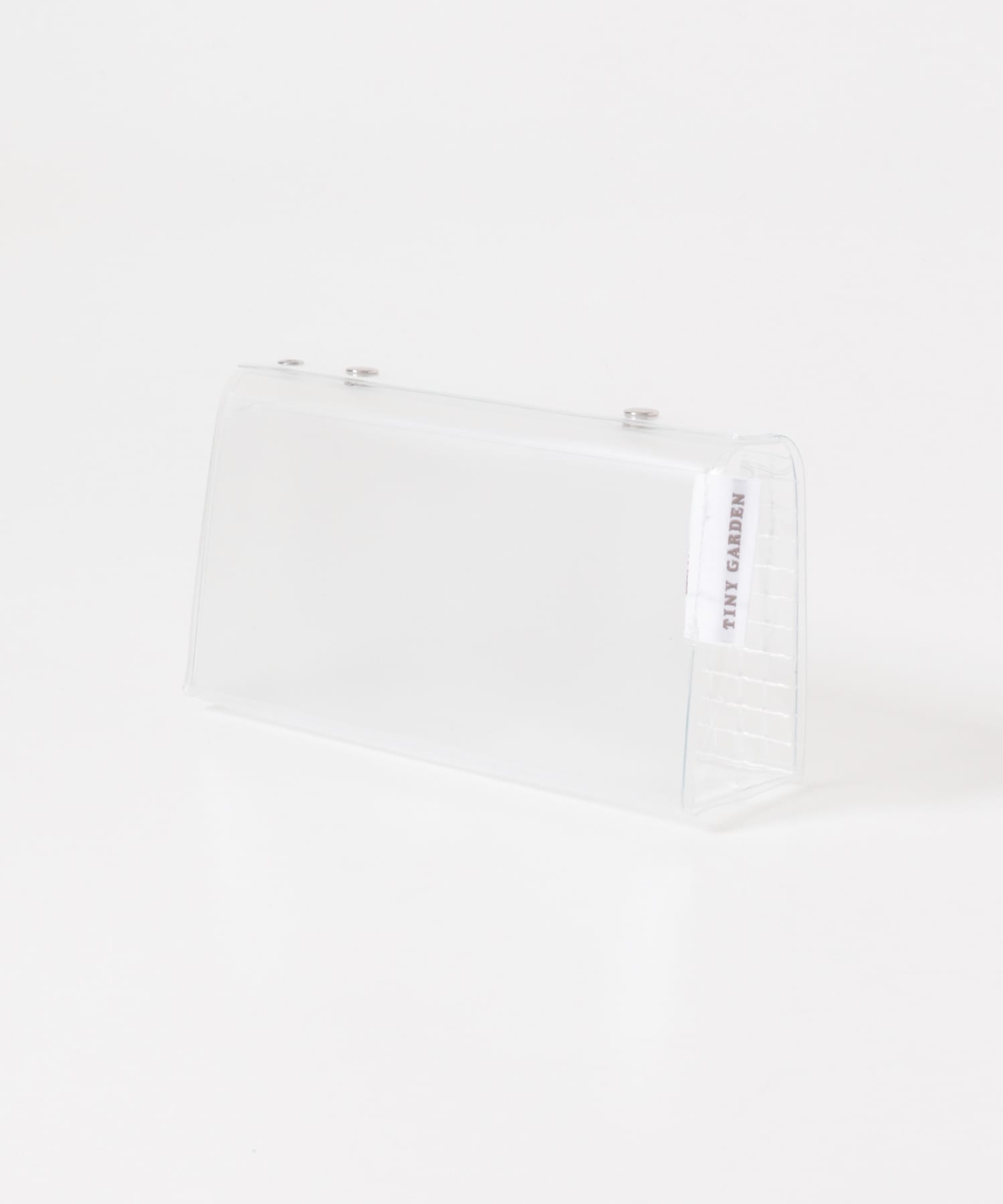 TINY GARDEN PRODUCTS　マルチユーストラベルクリアポーチ GRAY One
