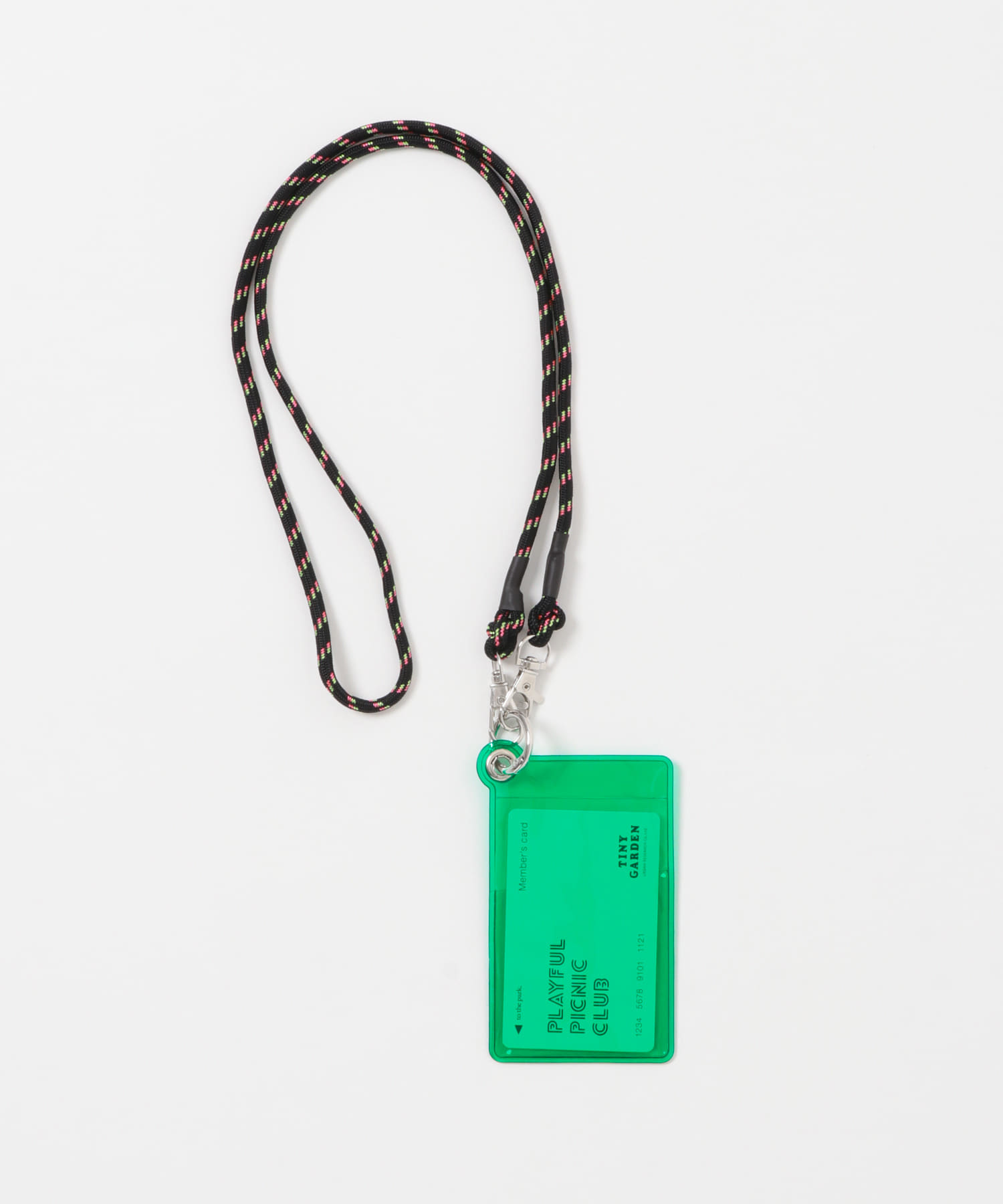 TINY GARDEN PRODUCTS　マルチユースIDホルダー GREEN One