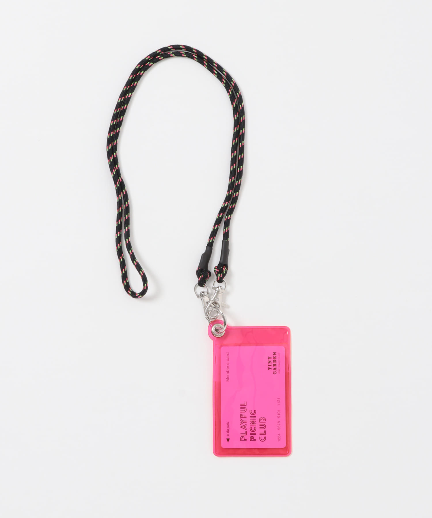 TINY GARDEN PRODUCTS　マルチユースIDホルダー PINK One
