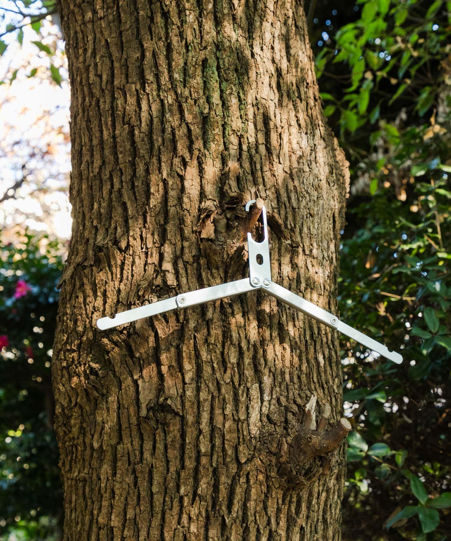 TINY GARDEN PRODUCTS　トラベルフォールディングハンガー 2pcs GRAY One