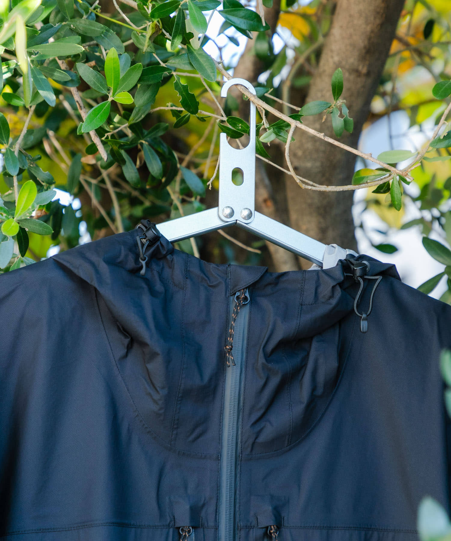 TINY GARDEN PRODUCTS　トラベルフォールディングハンガー 2pcs GRAY One