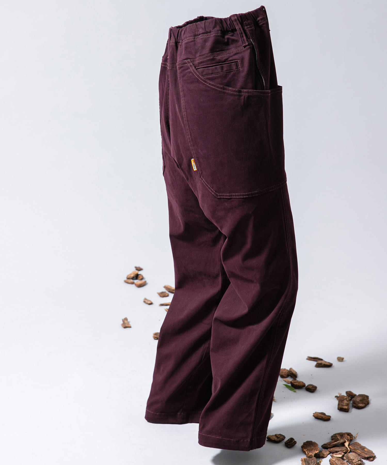 『別注』GRIP SWANY×EKAL　CAMP PANTS プラム M