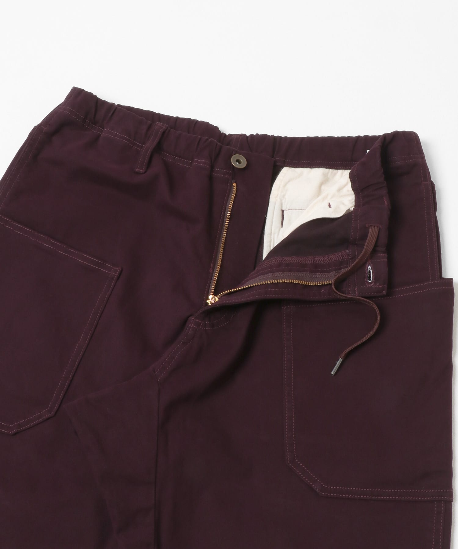 『別注』GRIP SWANY×EKAL　CAMP PANTS プラム M