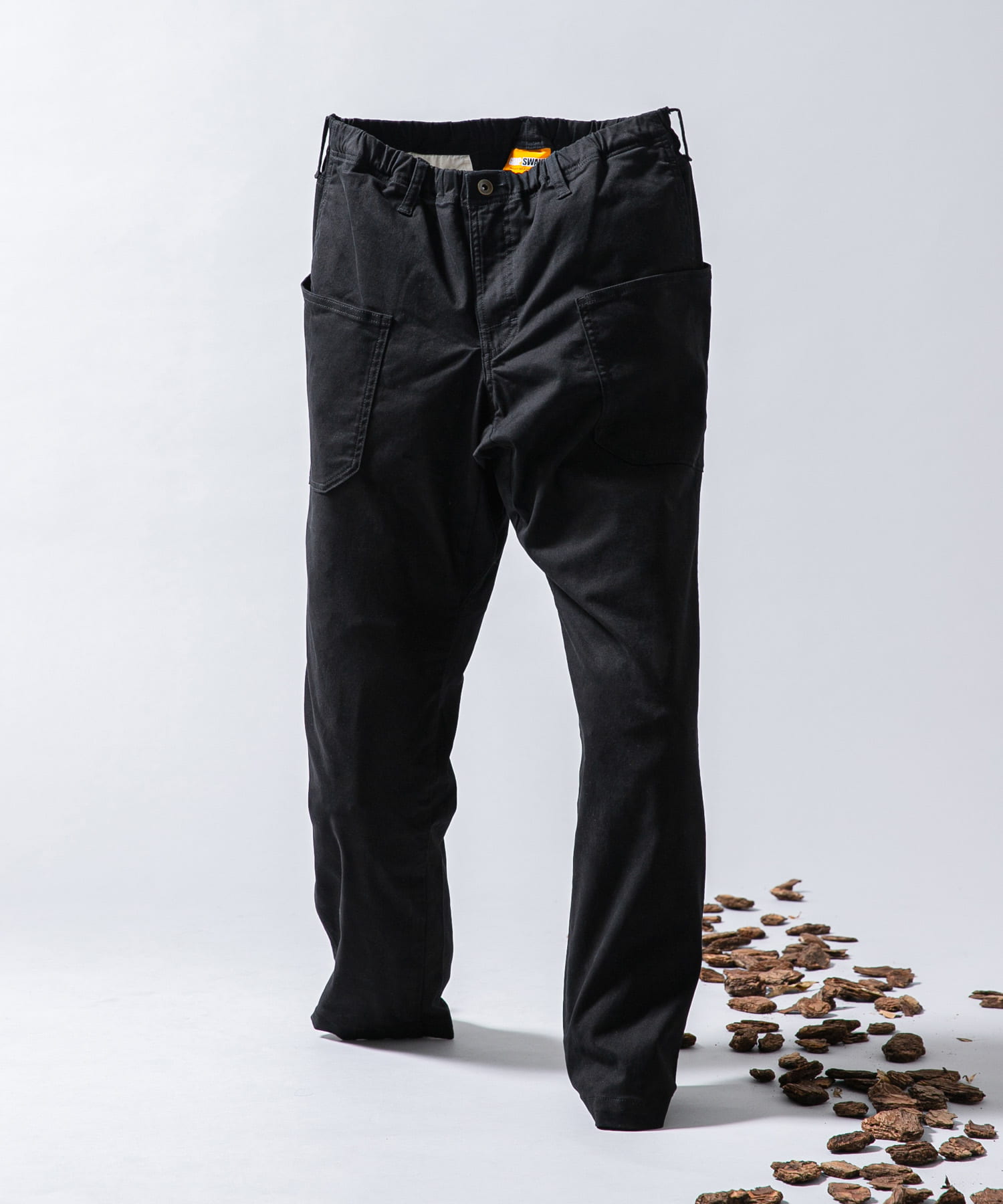 『別注』GRIP SWANY×EKAL　CAMP PANTS ブラック M