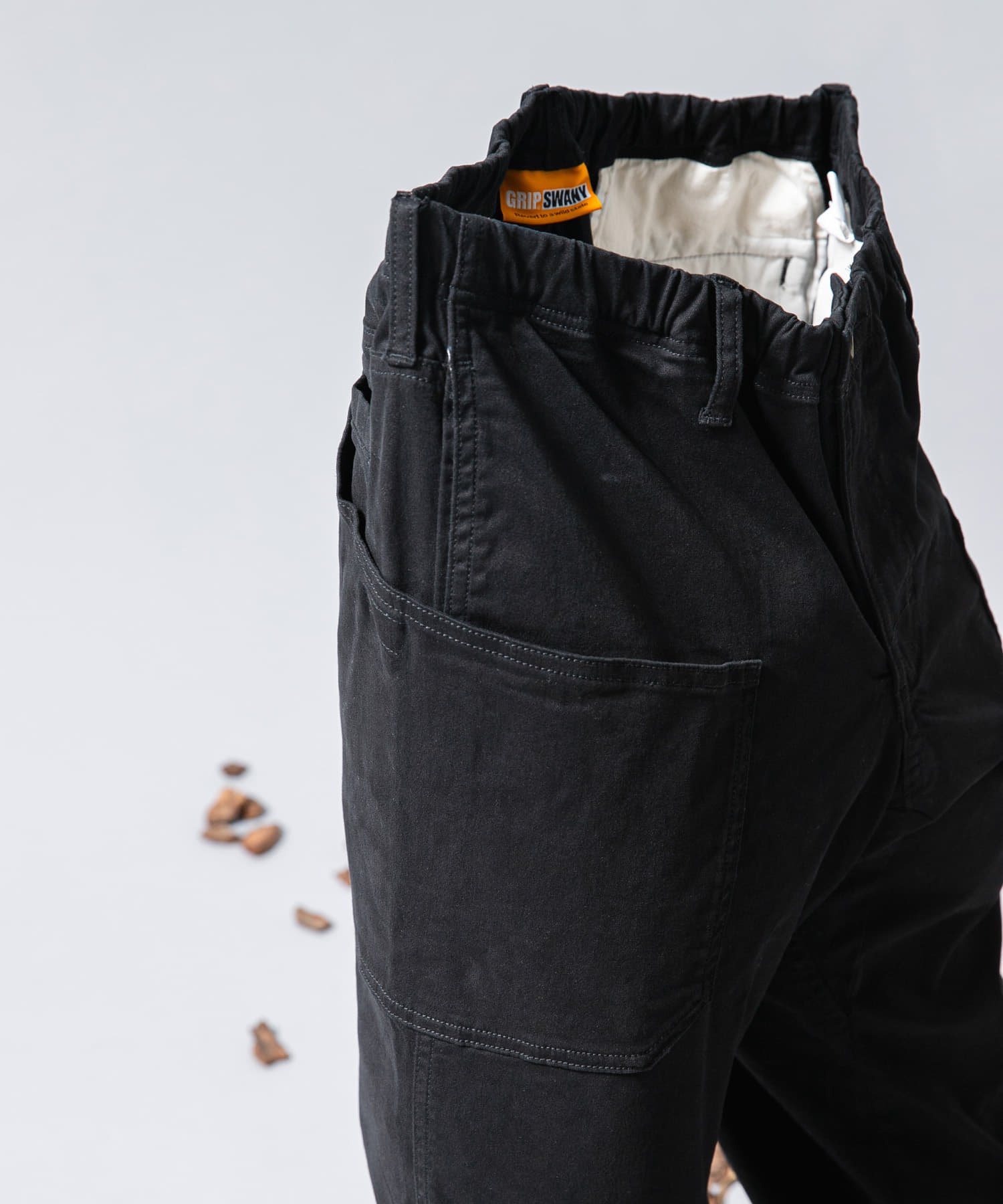 『別注』GRIP SWANY×EKAL　CAMP PANTS ブラック M