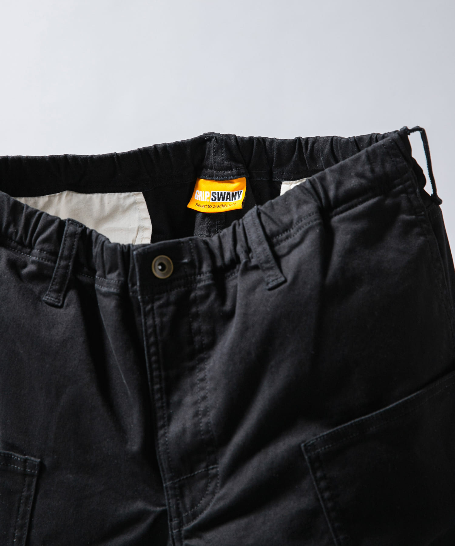 『別注』GRIP SWANY×EKAL　CAMP PANTS ブラック M